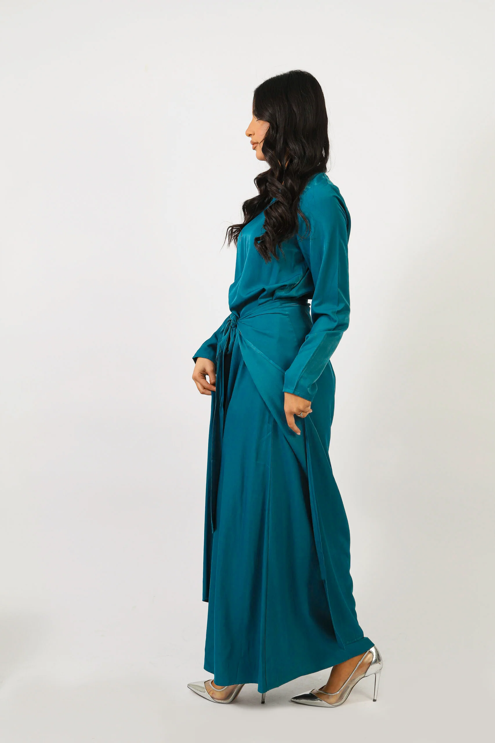 Inaya Skirt Overlay Maxi Dress - Image 12