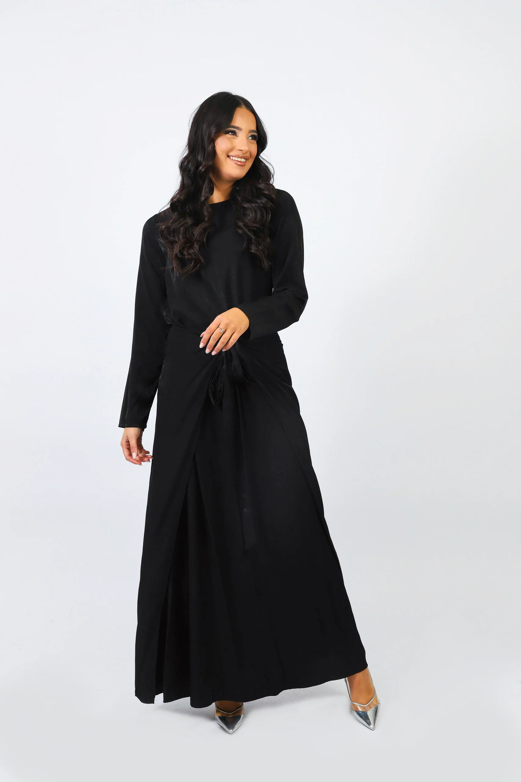 Inaya Skirt Overlay Maxi Dress - Image 14