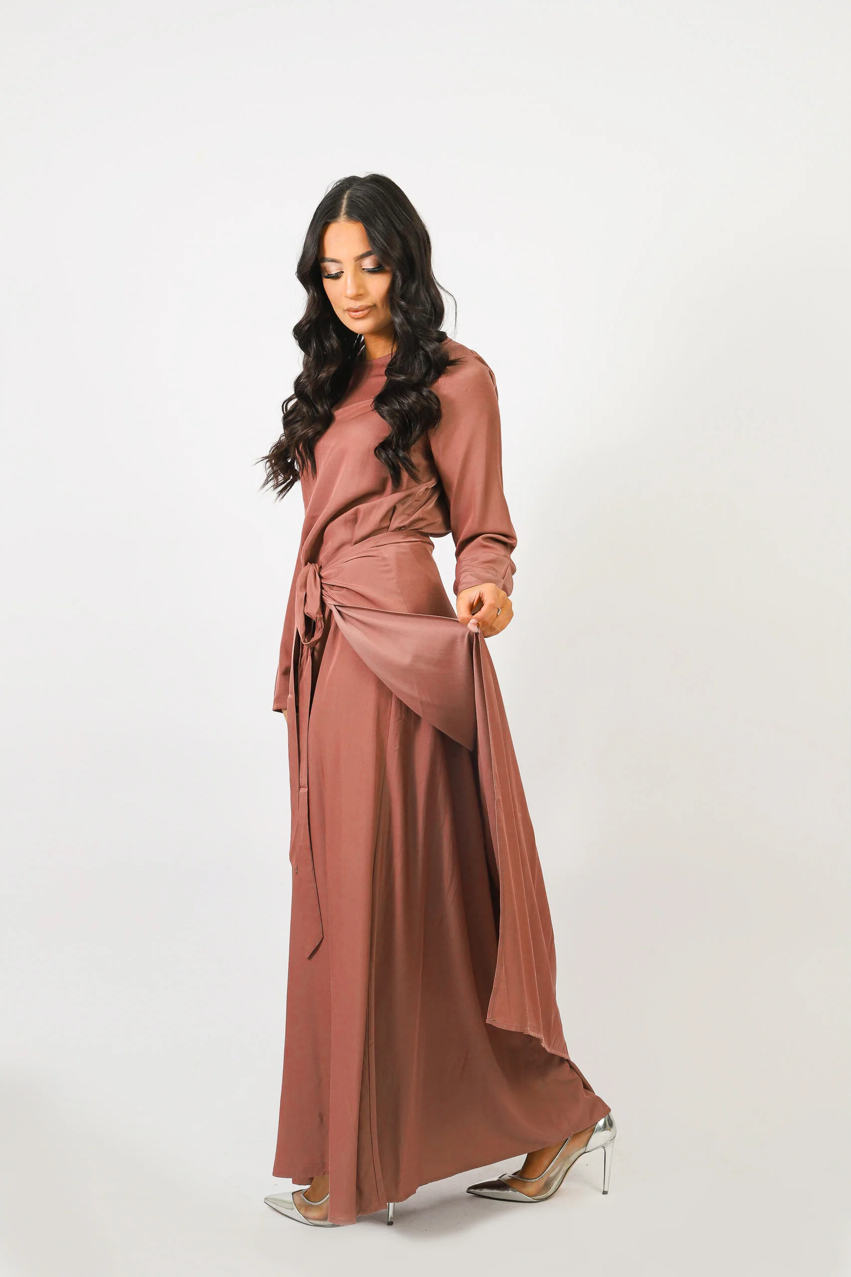 Inaya Skirt Overlay Maxi Dress - Image 6