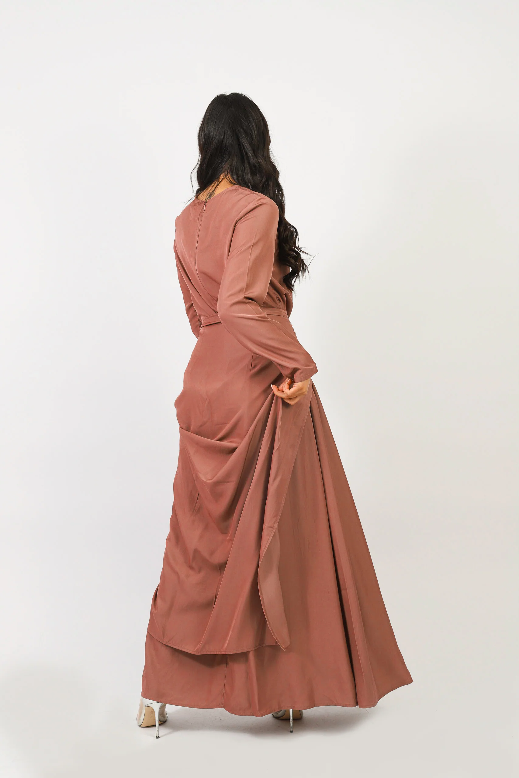 Inaya Skirt Overlay Maxi Dress - Image 7