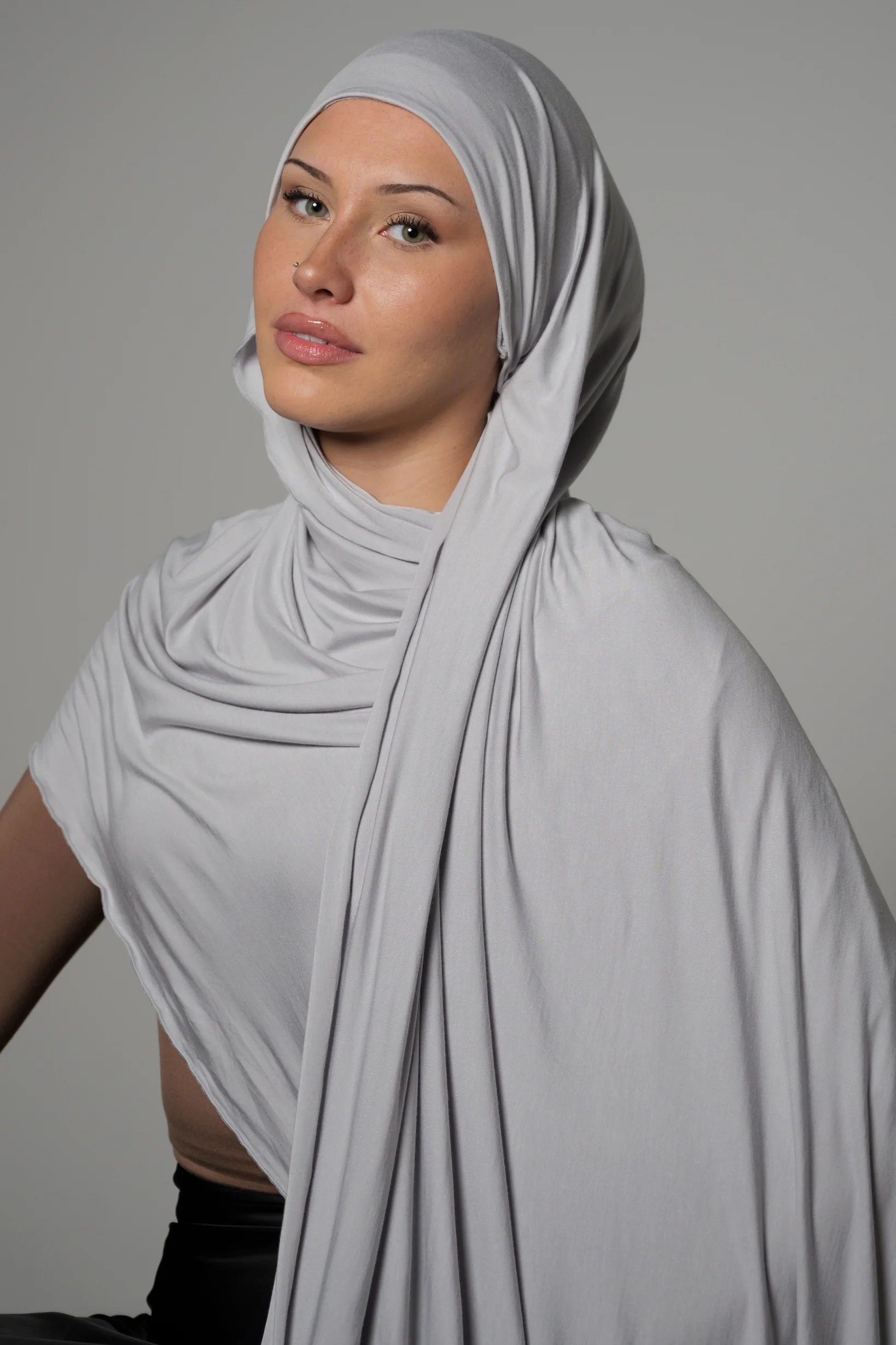Instant Jersey Hijab - Light Shades - Image 6