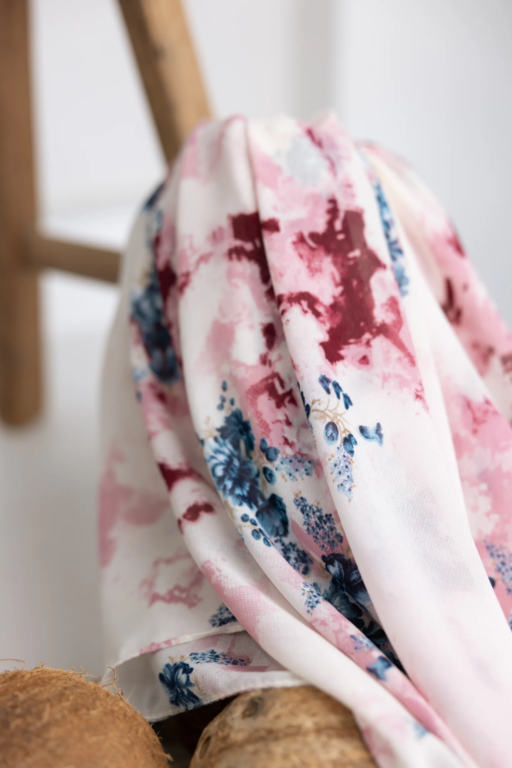Ivy Square Print Shawl - Image 5