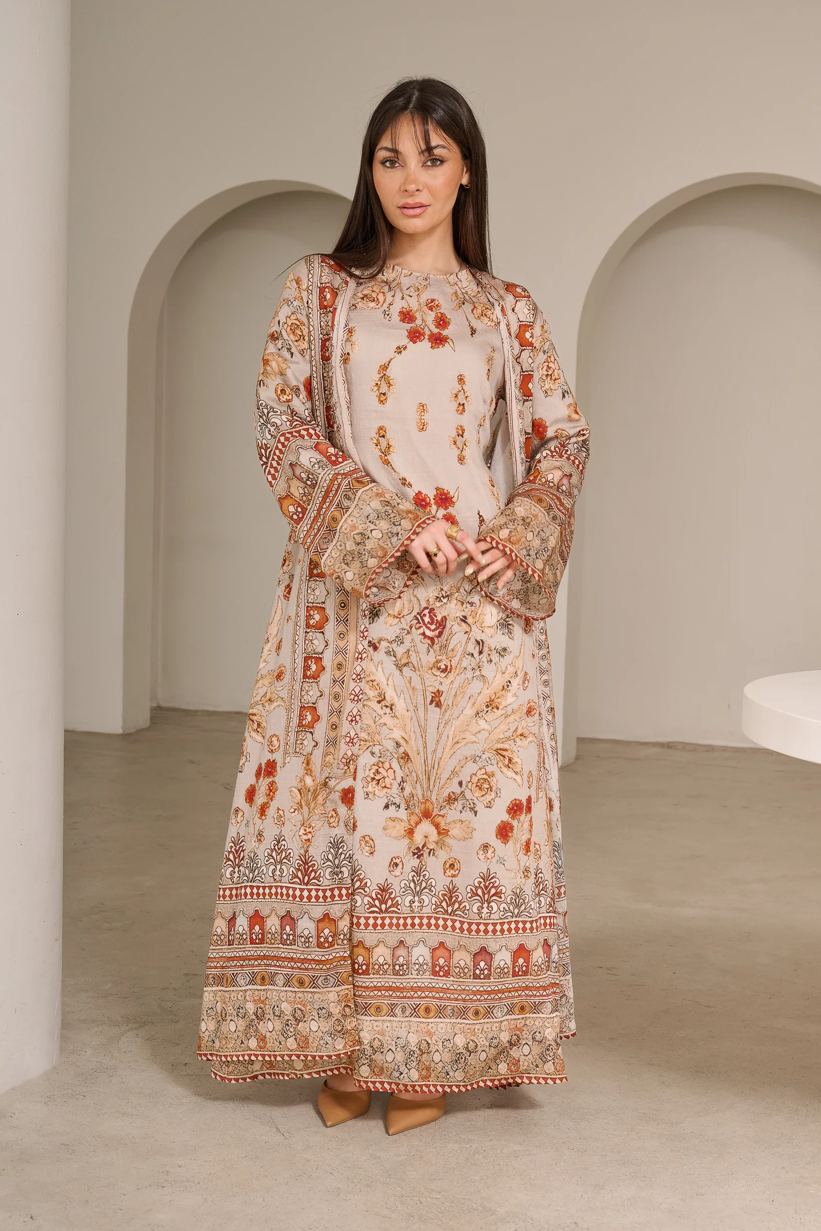 Izavel Maxi Brown Print Bundle - Image 2
