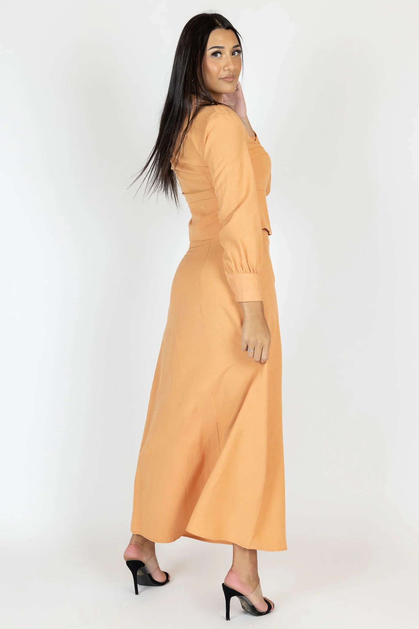 Jarita Detailed Linen Blouse - Image 5