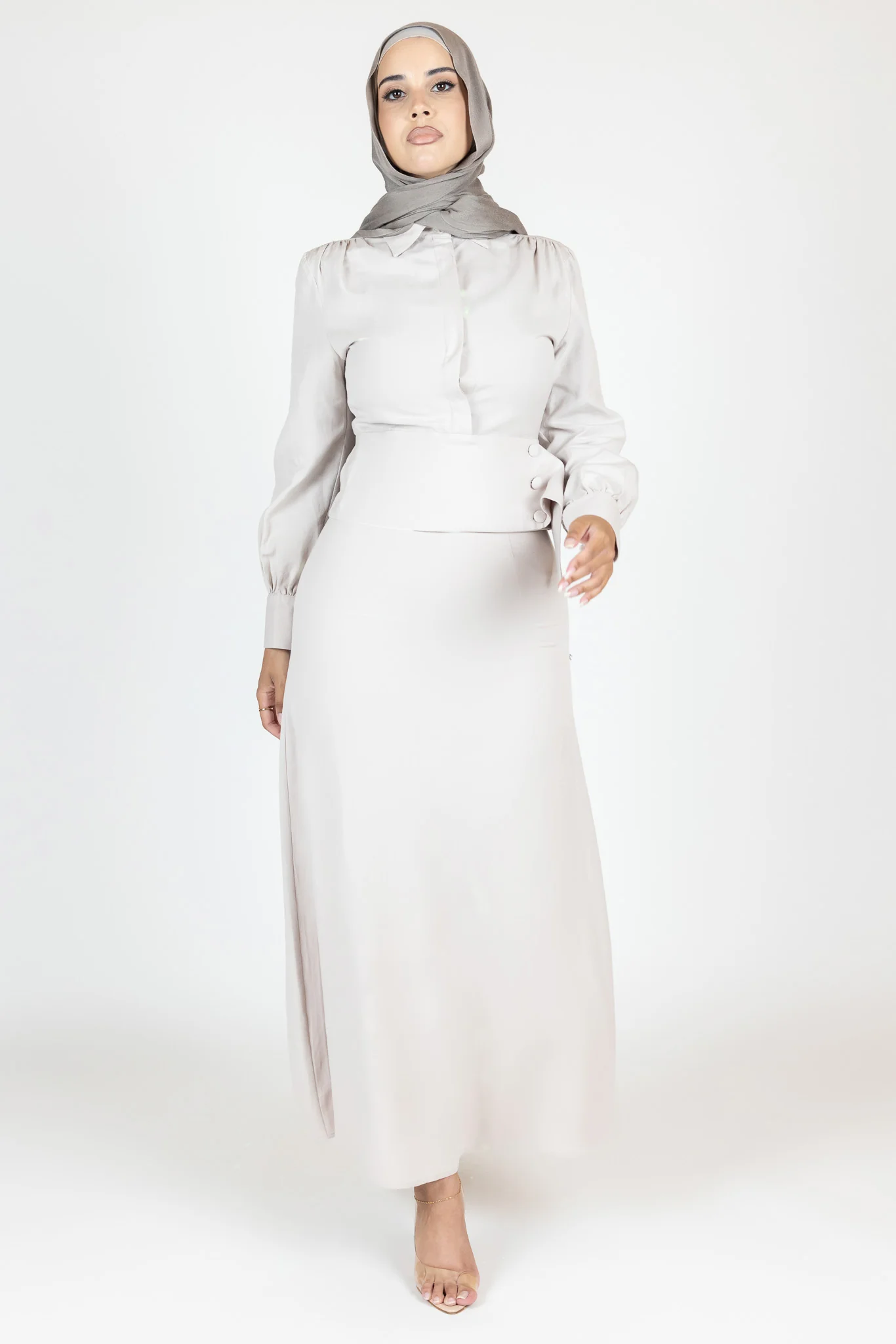 Jarita Linen Skirt - Image 2