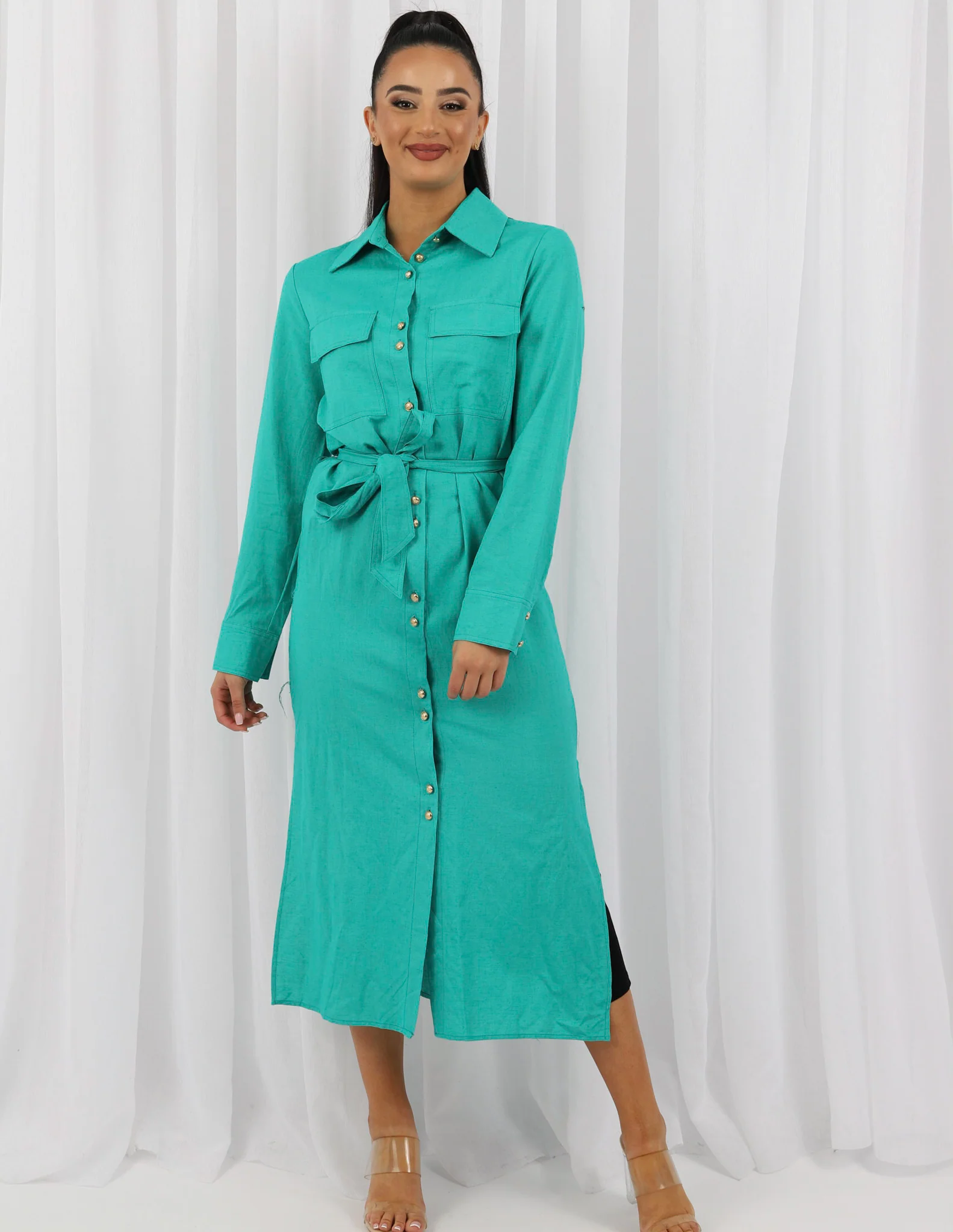 Jayz Shirt Dress - Image 11
