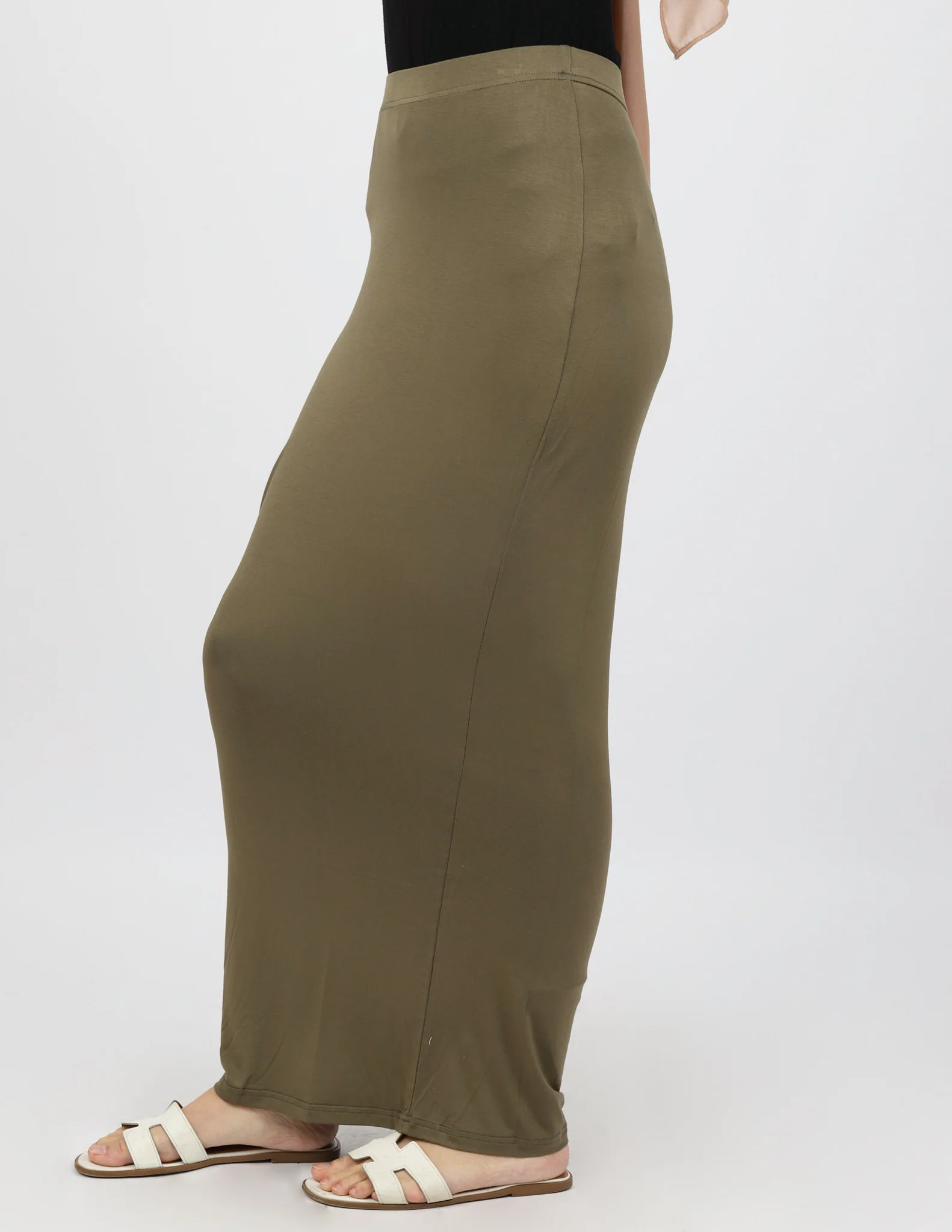 Jersey Pencil Skirt - Image 11