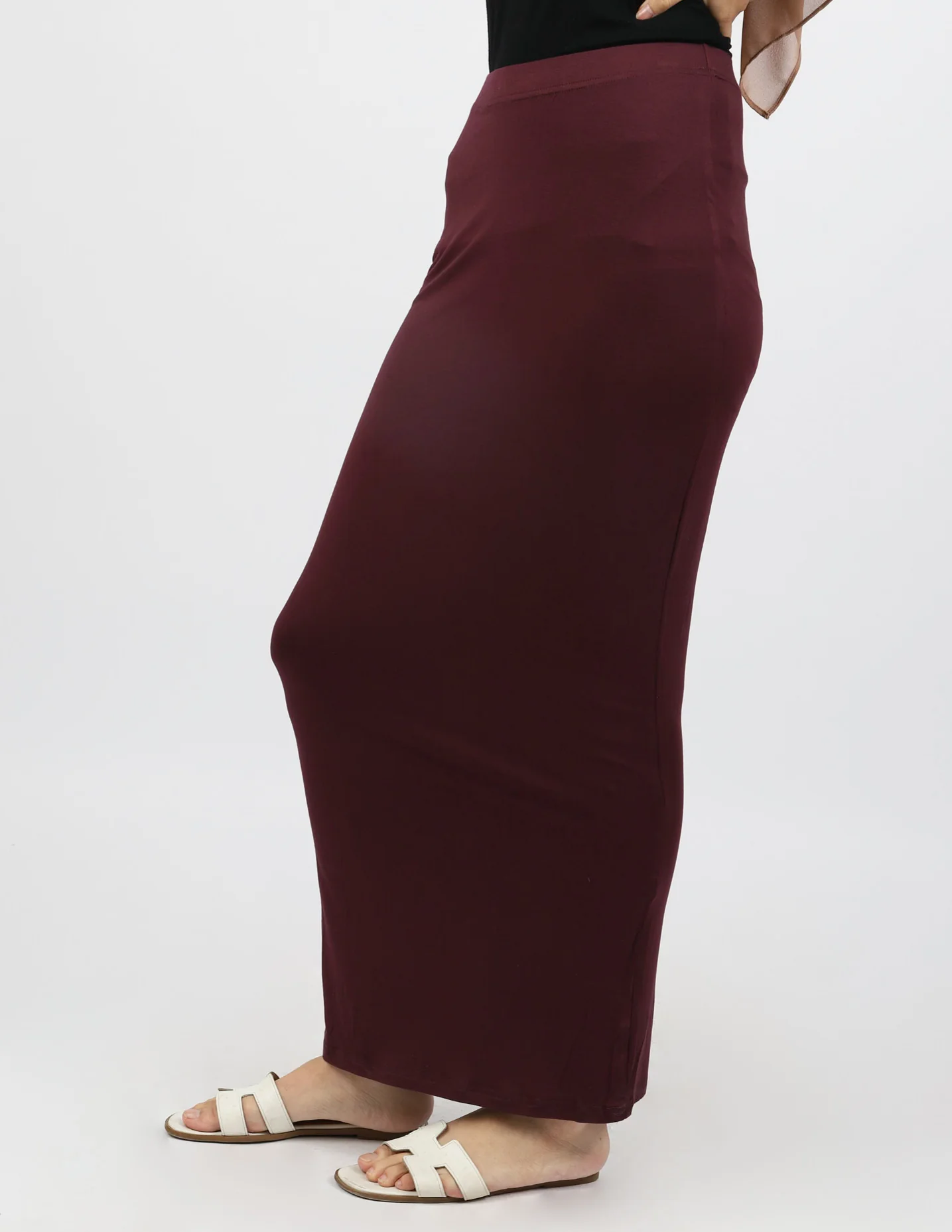 Jersey Pencil Skirt - Image 3