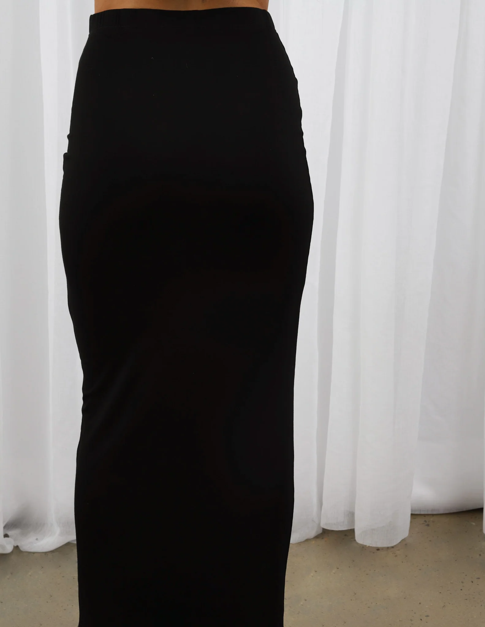 Jersey Pencil Skirt - Image 6