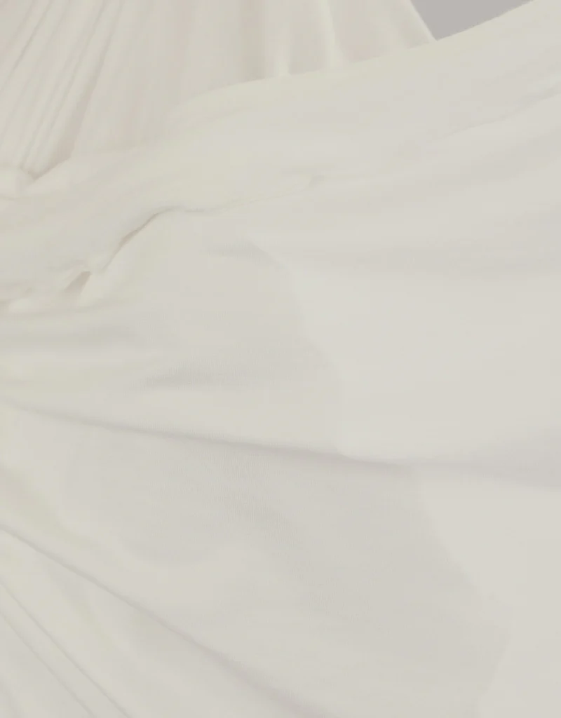 Jersey Scarf - Shades of White - Image 2