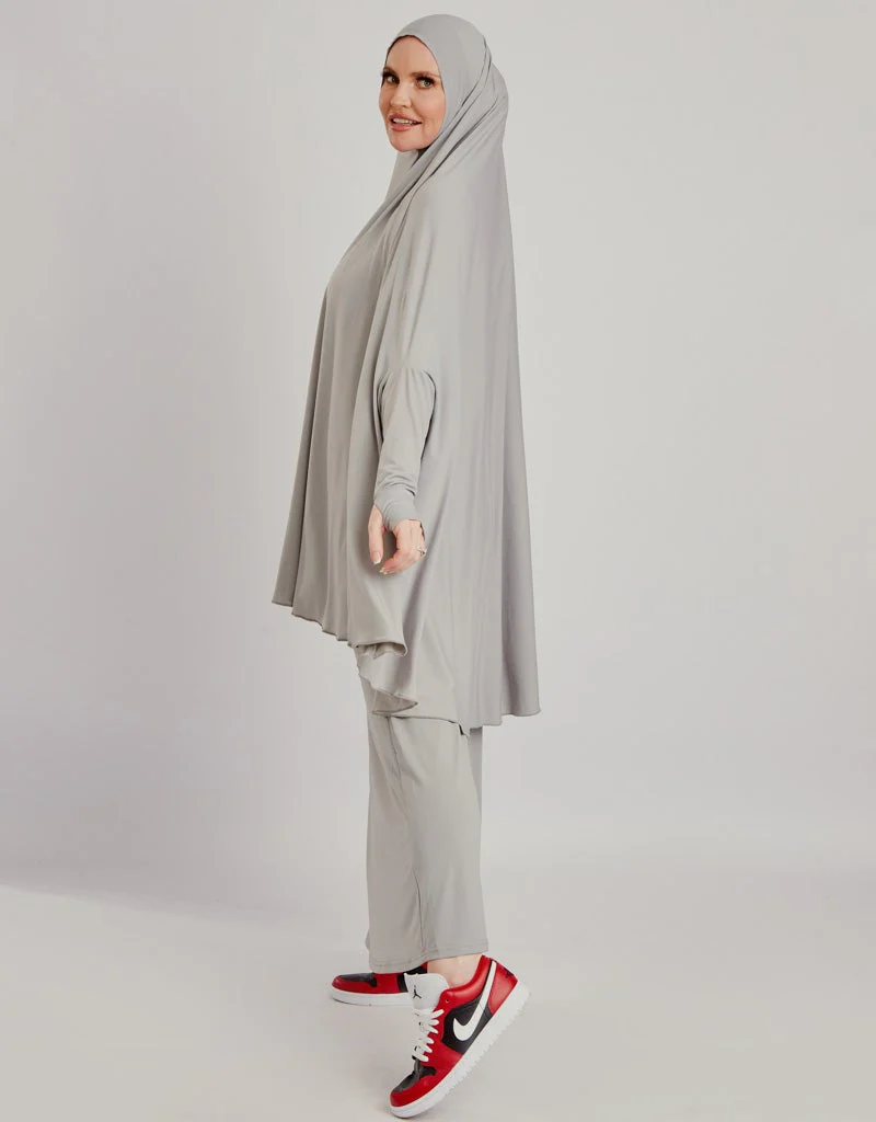 Jilbab Prayer Set - Shades of Grey - Image 12