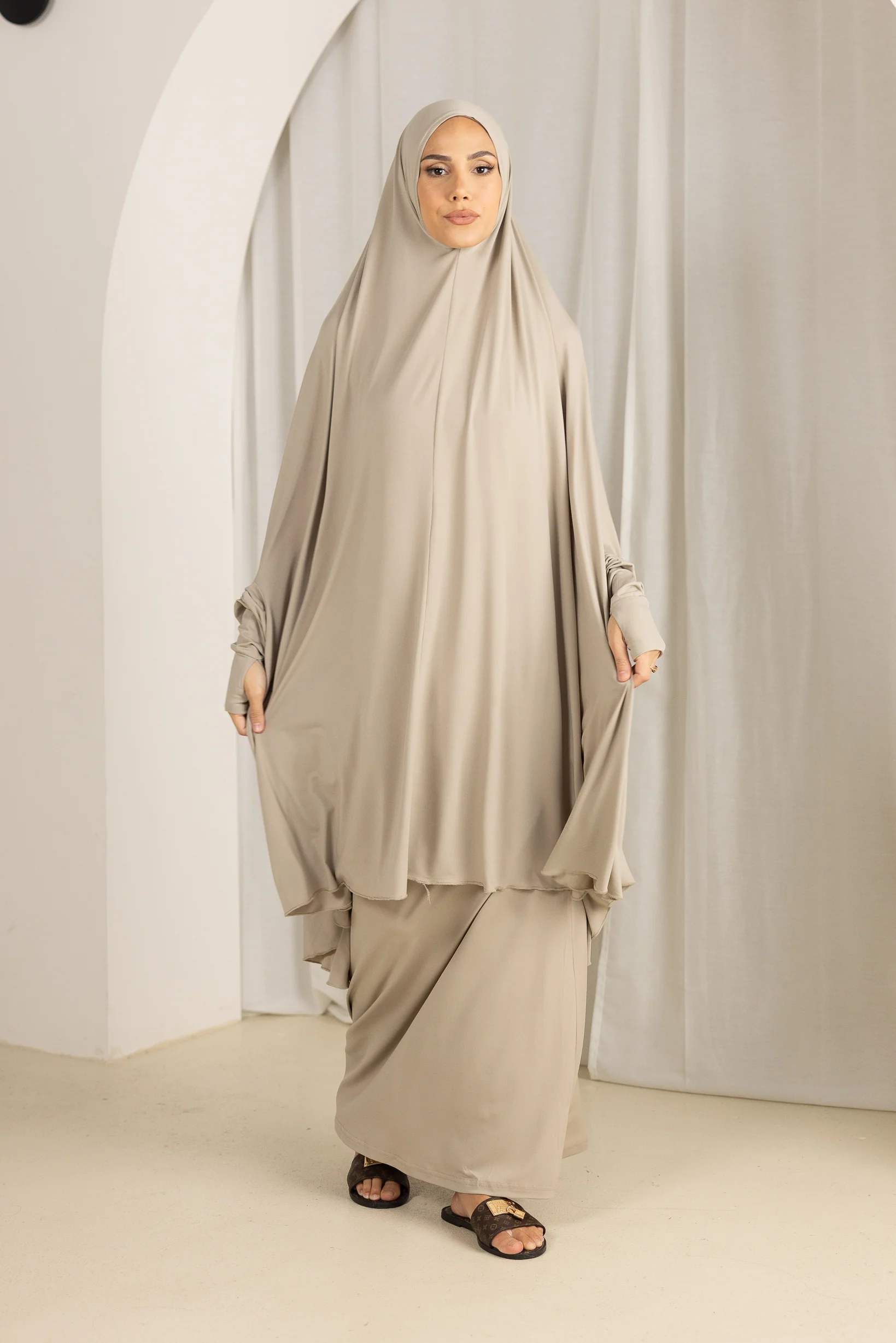 Jilbab Prayer Set - Shades of Nude