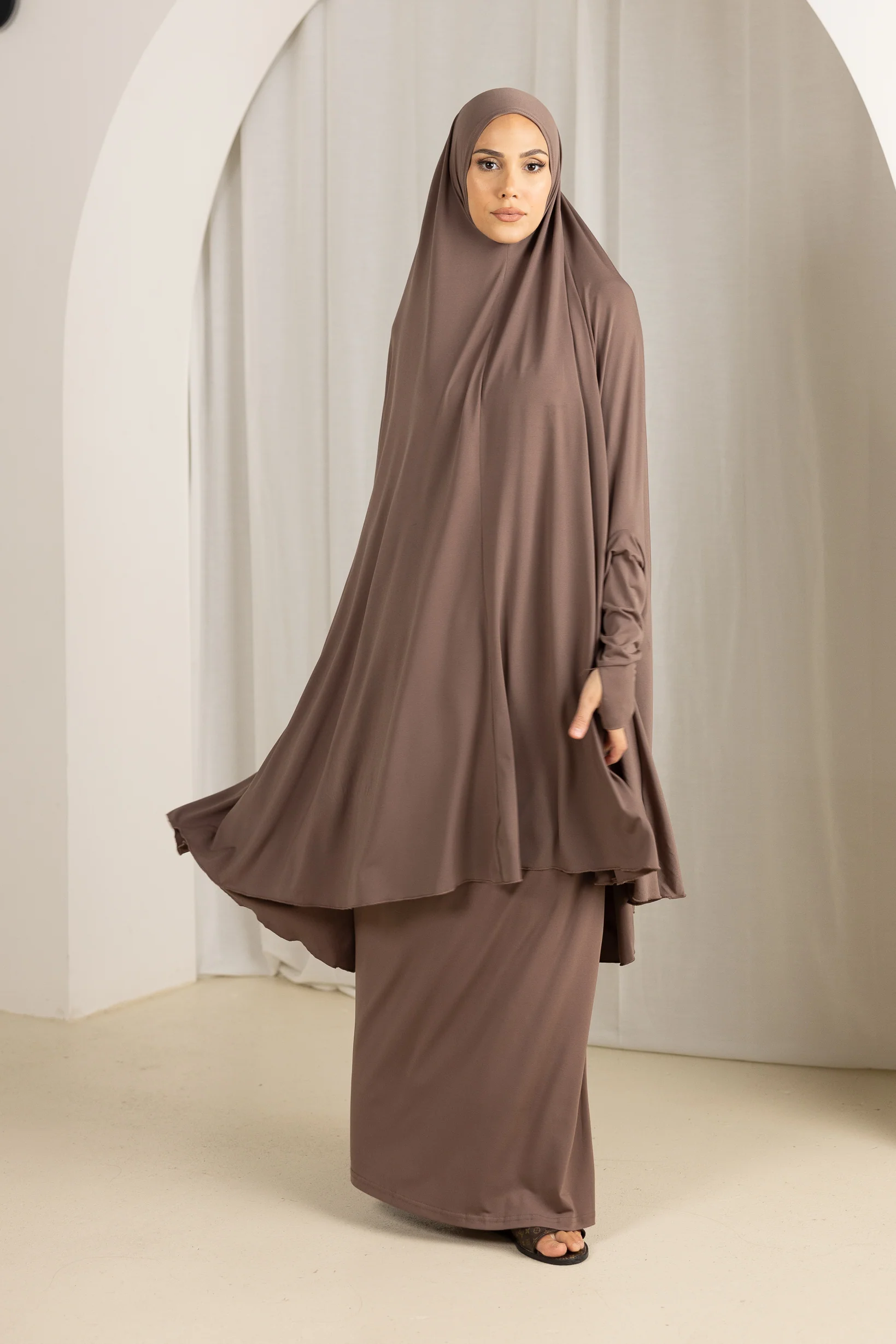 Jilbab Prayer Set - Shades of Nude - Image 10