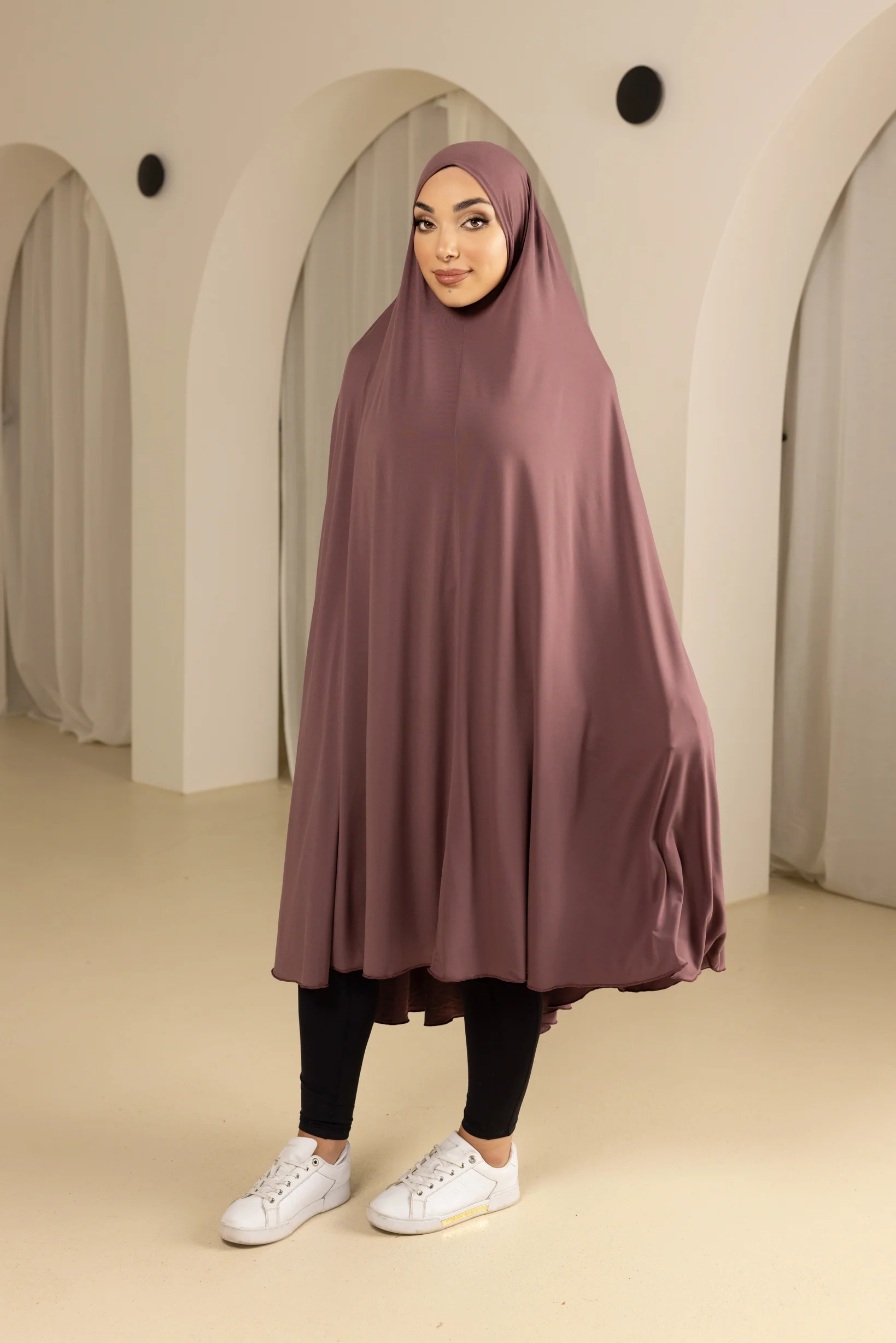 Jilbab No Sleeve Smooth Fit - Shades of Purple