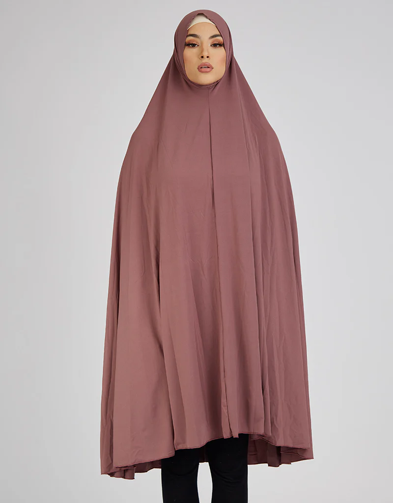 Jilbab No Sleeve Smooth Fit - Shades of Purple - Image 8