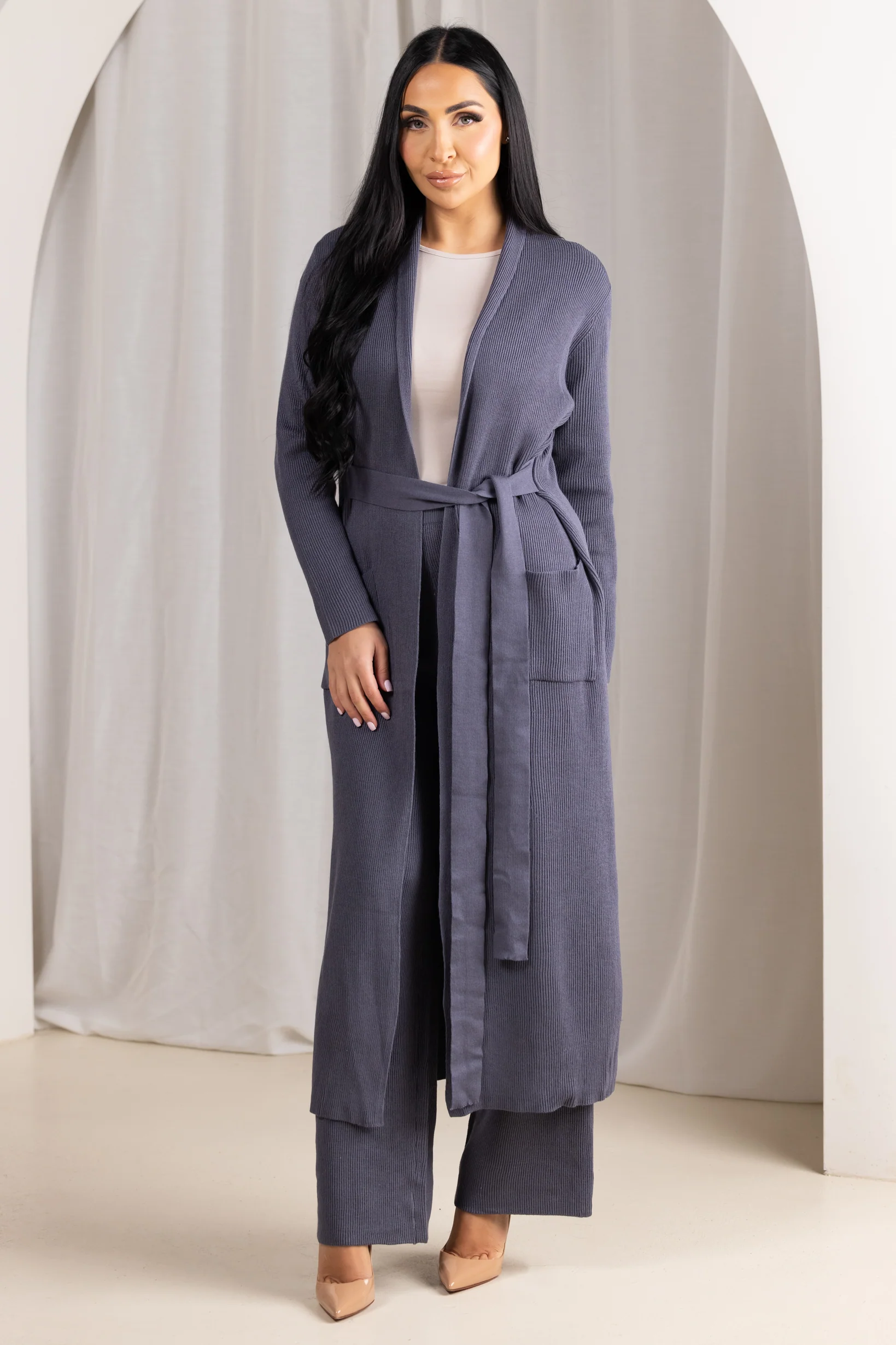 Jolanda Knit Cardigan & Pants Set - Image 10