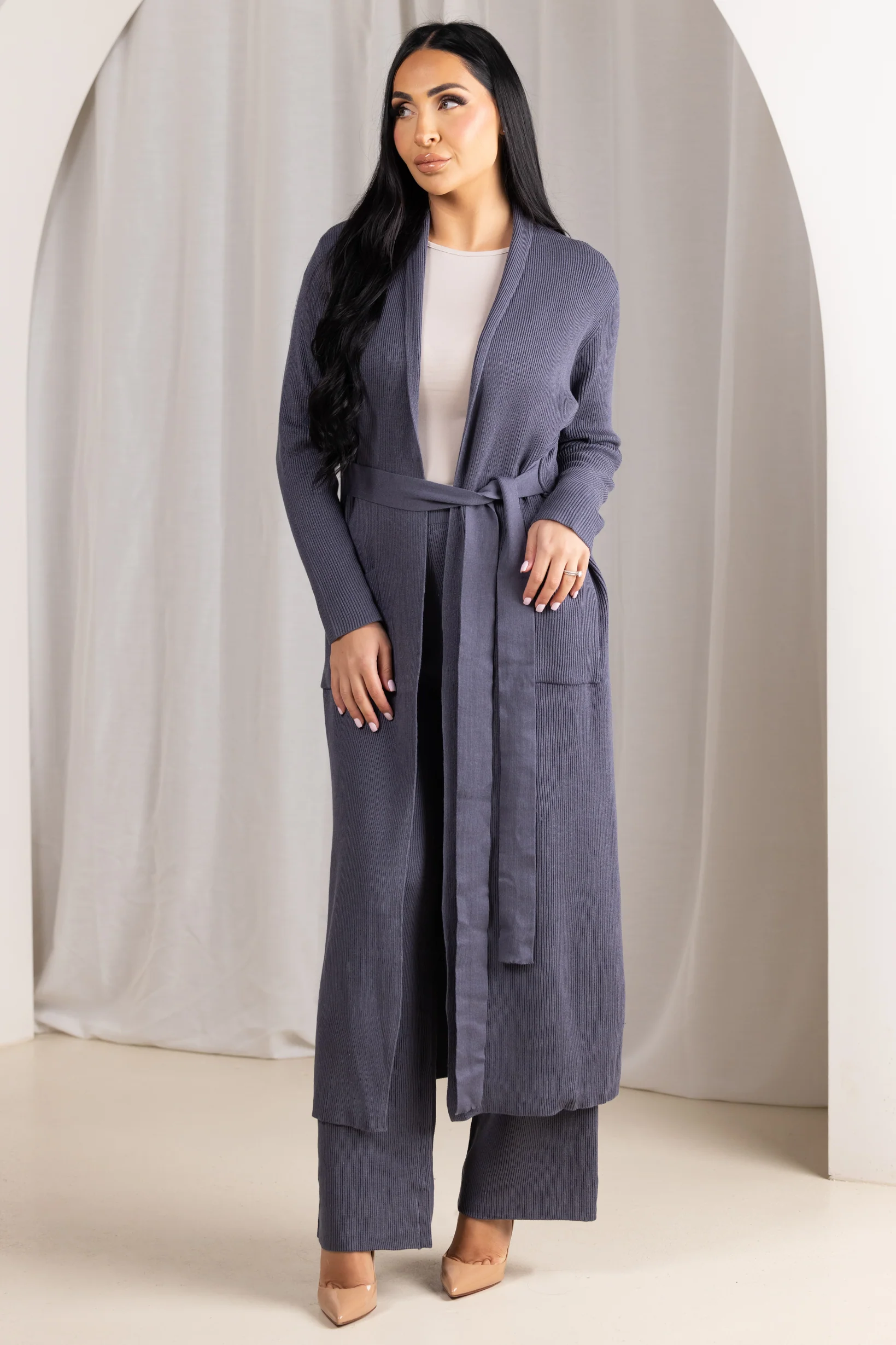 Jolanda Knit Cardigan & Pants Set - Image 11