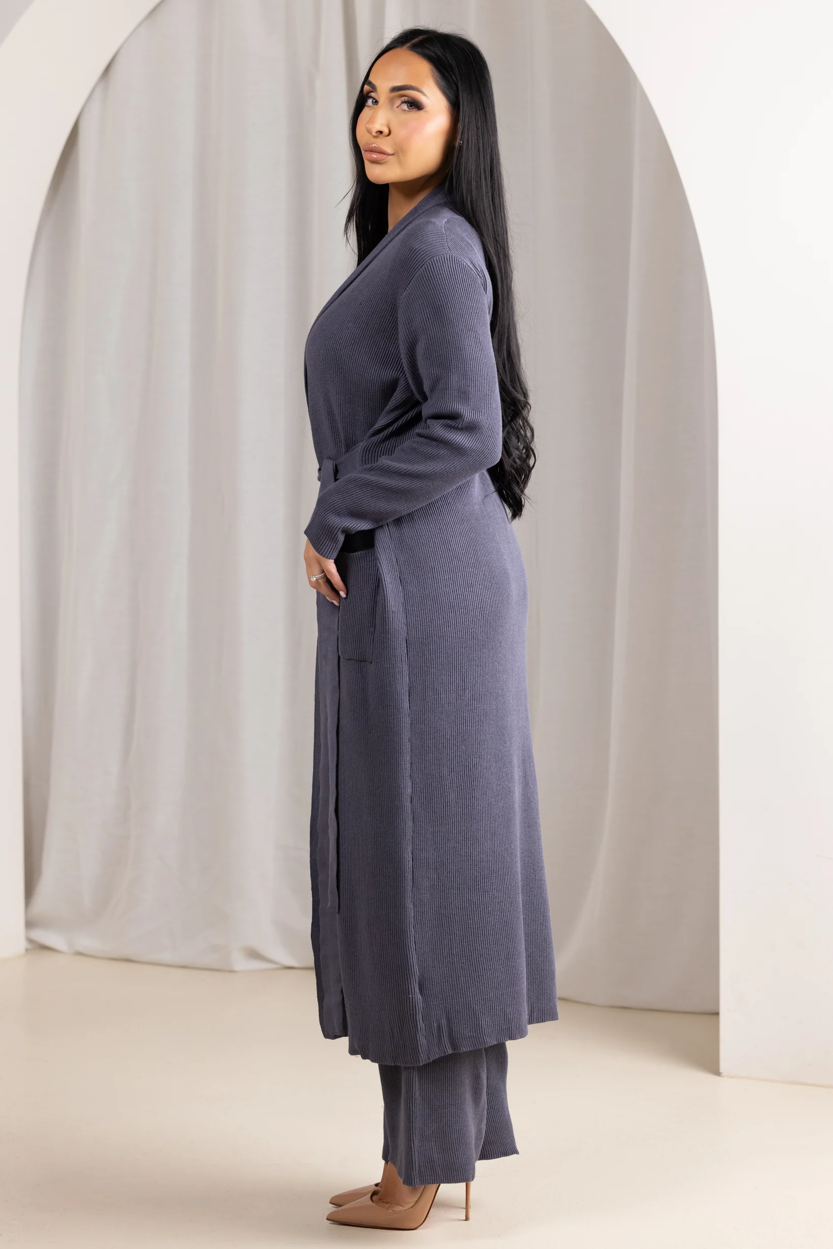 Jolanda Knit Cardigan & Pants Set - Image 12