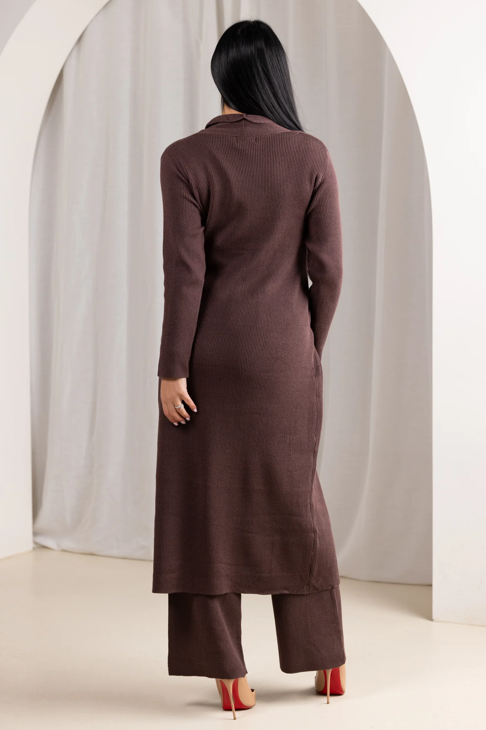 Jolanda Knit Cardigan & Pants Set - Image 18