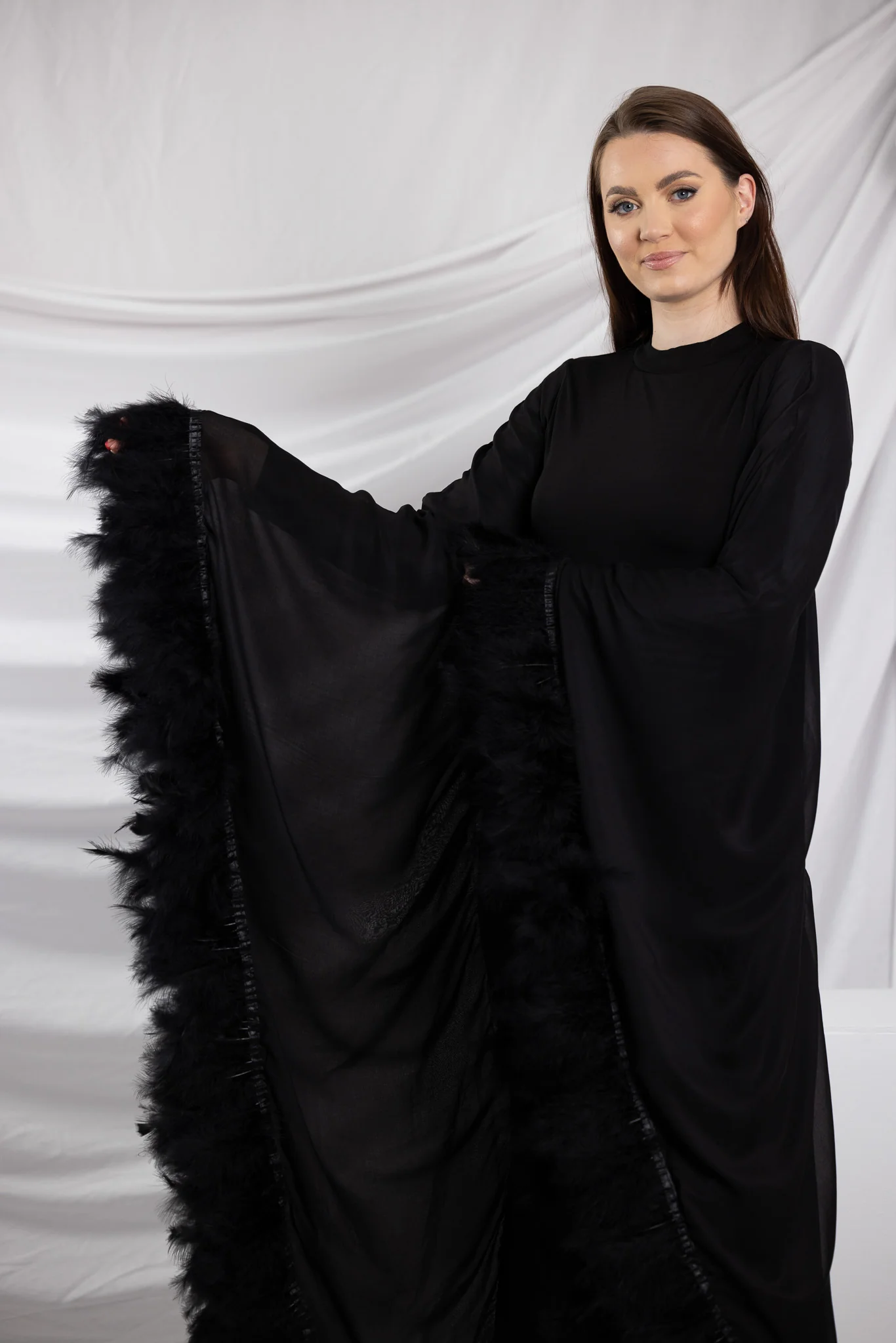 Kairo Feather Detailed Dress - Image 10