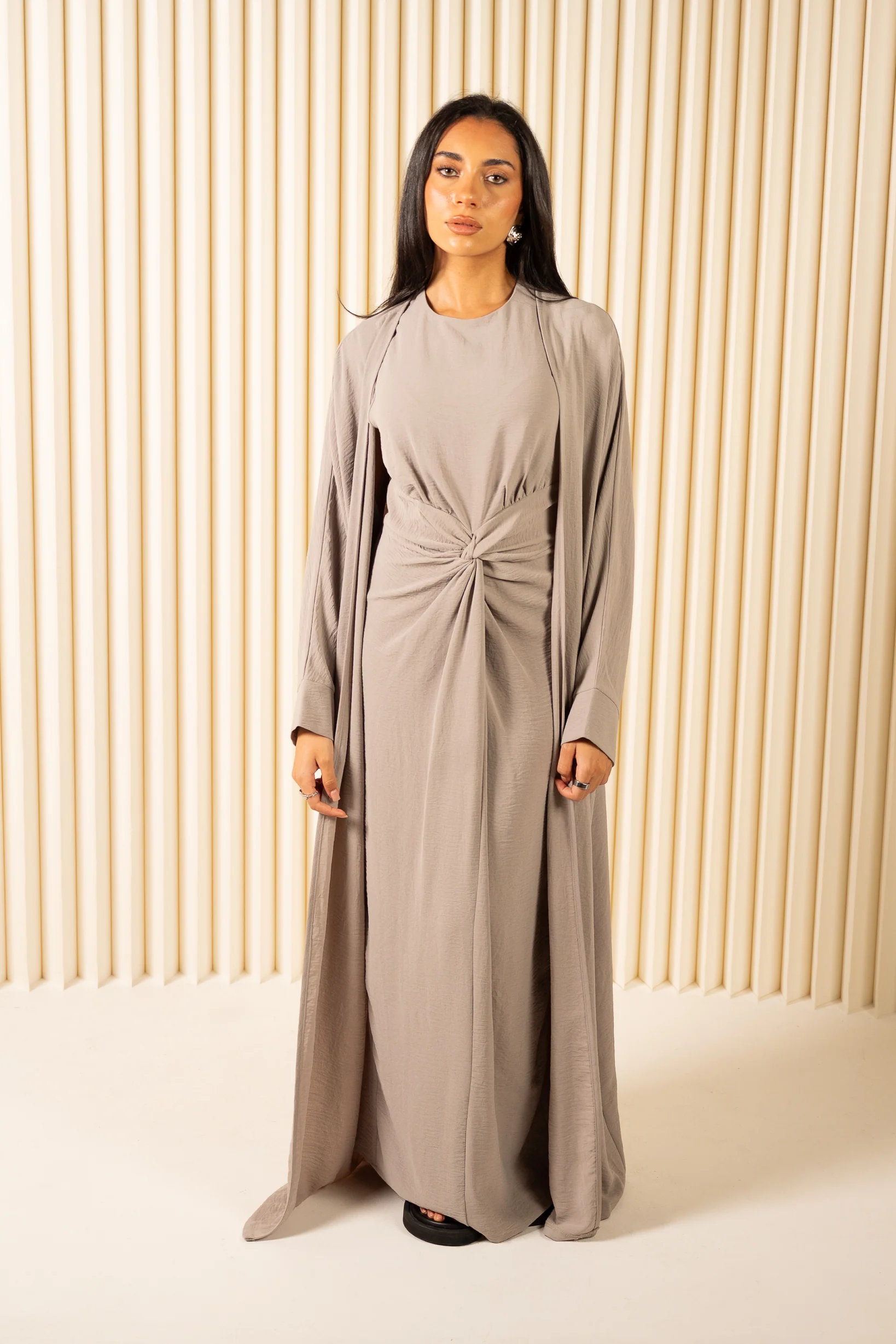 Kayla Knot Abaya Set - Image 10