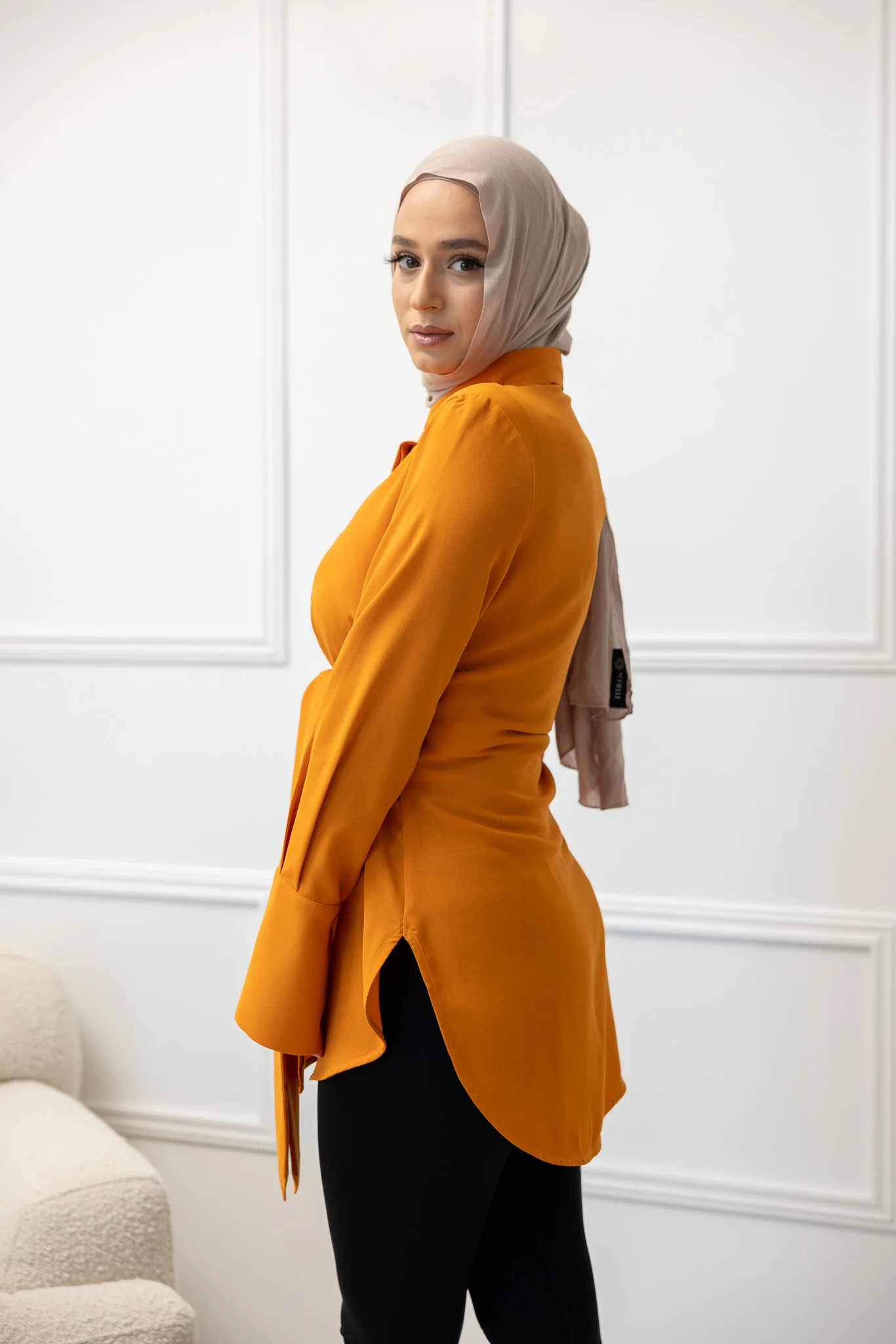 Kulture Tie Waist Shirt - Image 2