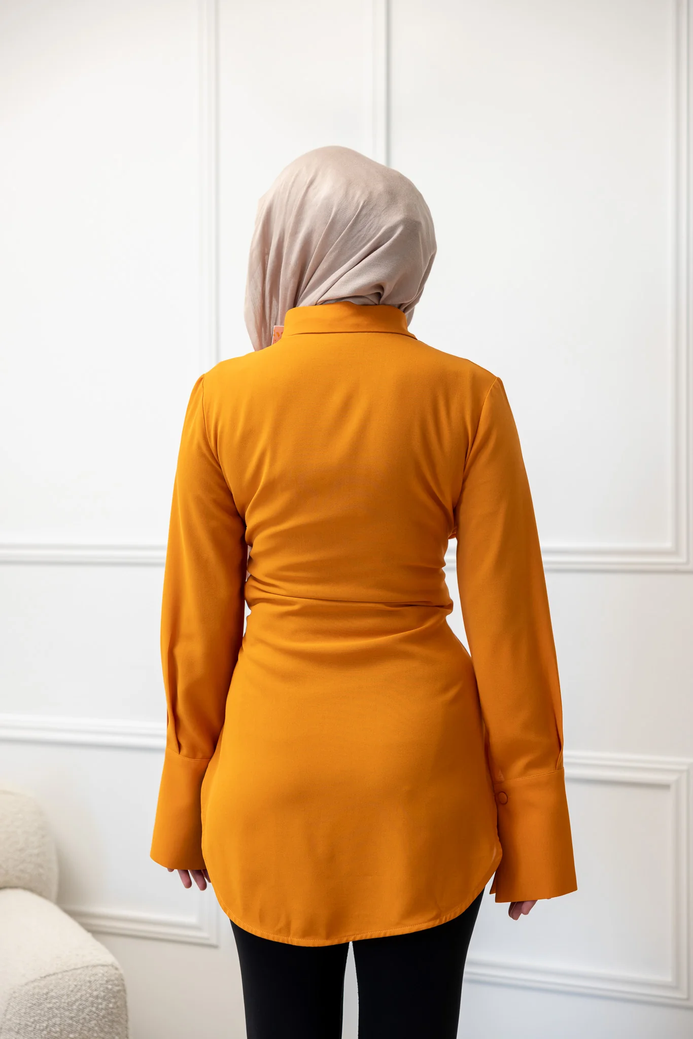 Kulture Tie Waist Shirt - Image 3