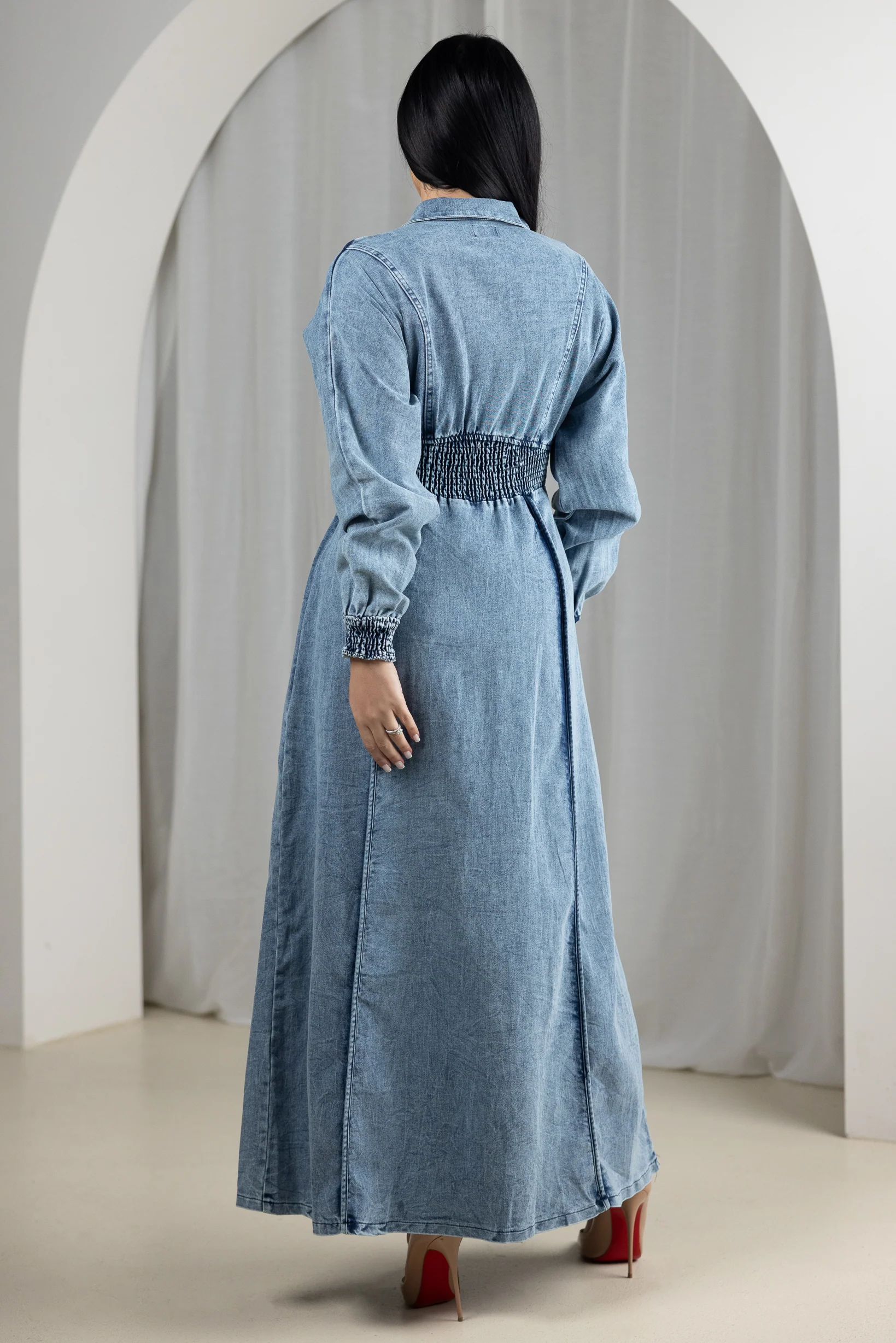 Labella Denim Dress - Image 6