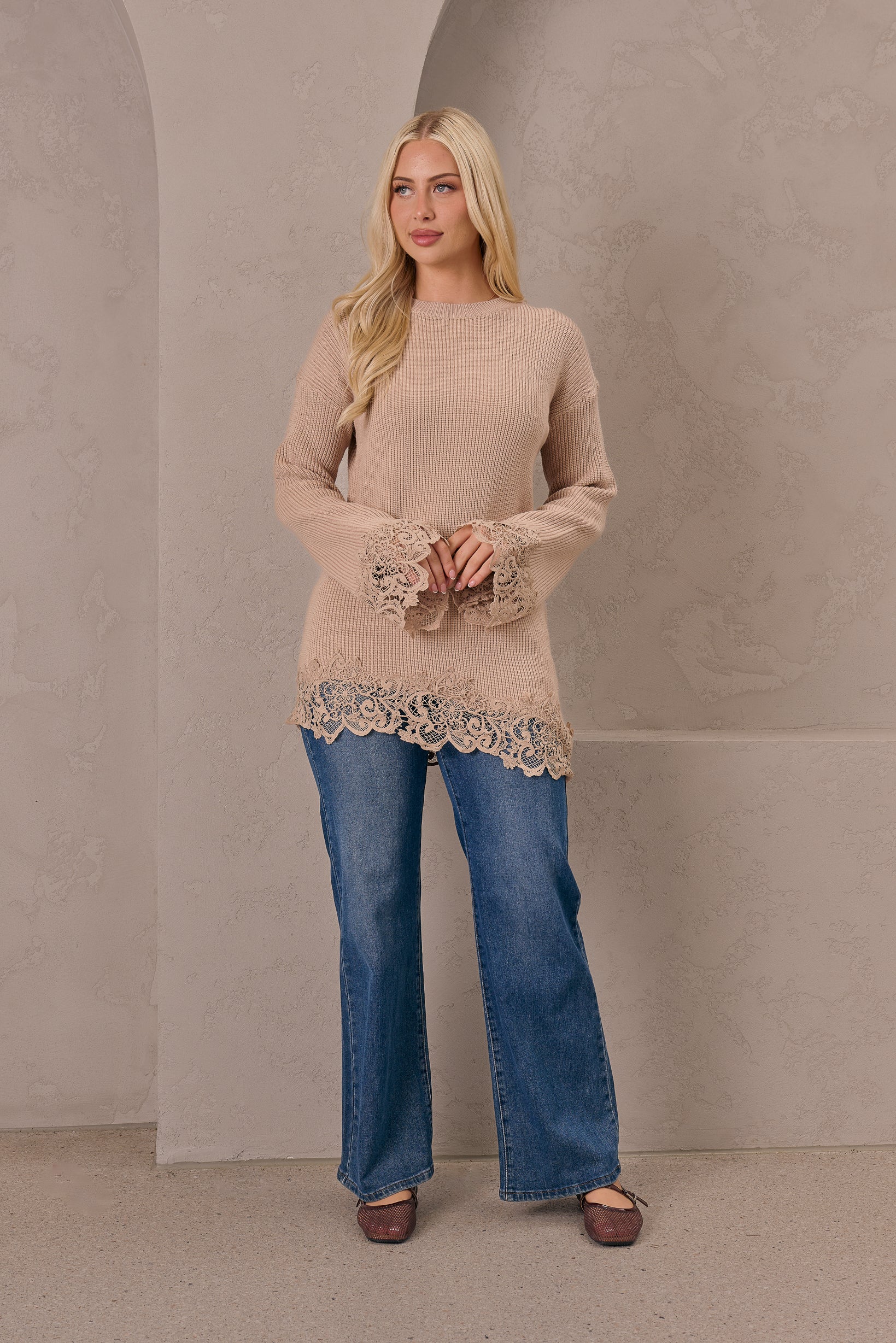 Lace Muse Knit Top - Image 2