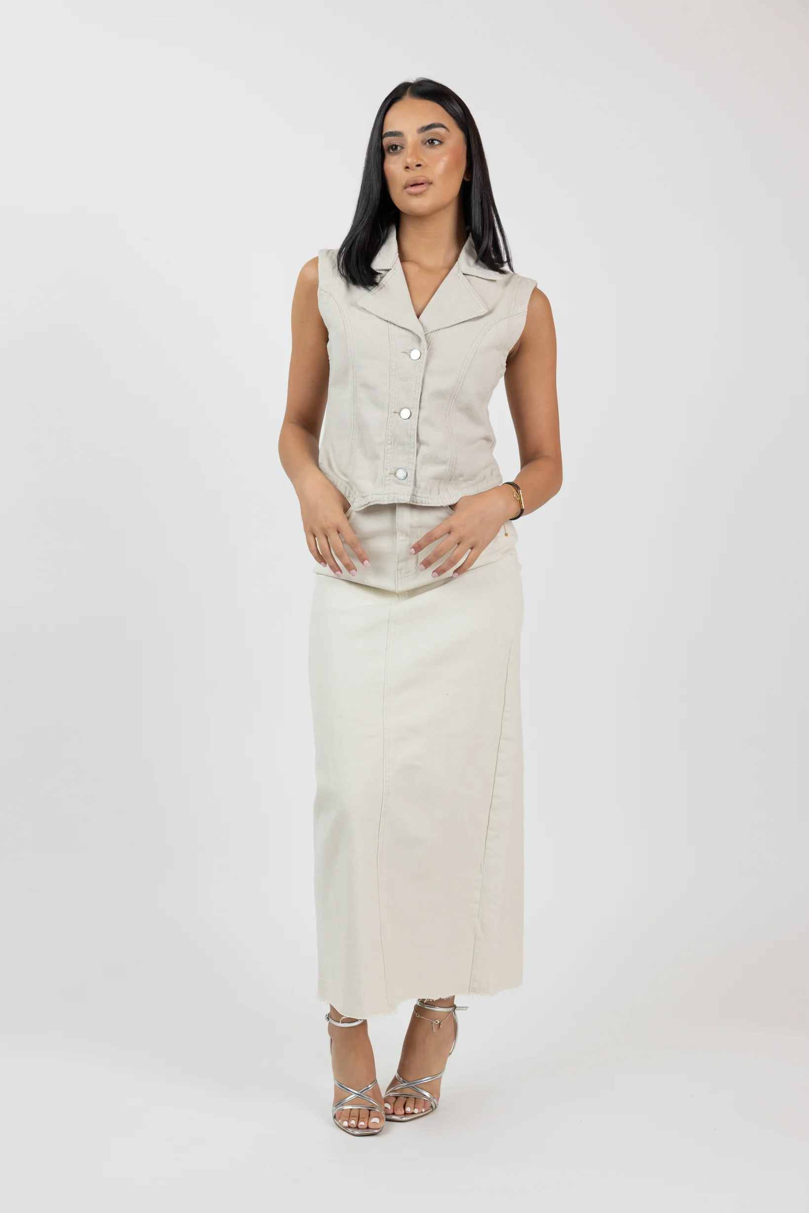 Lana Denim Skirt - Image 2