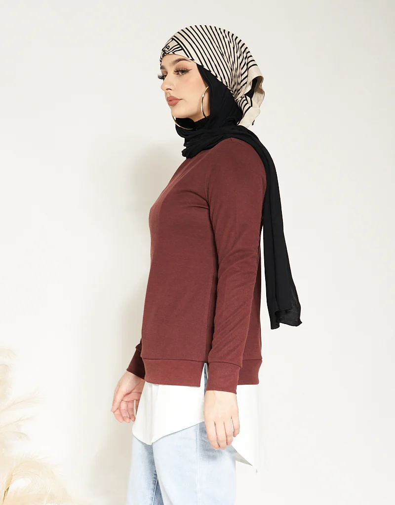 Layered Knit Top - Image 5