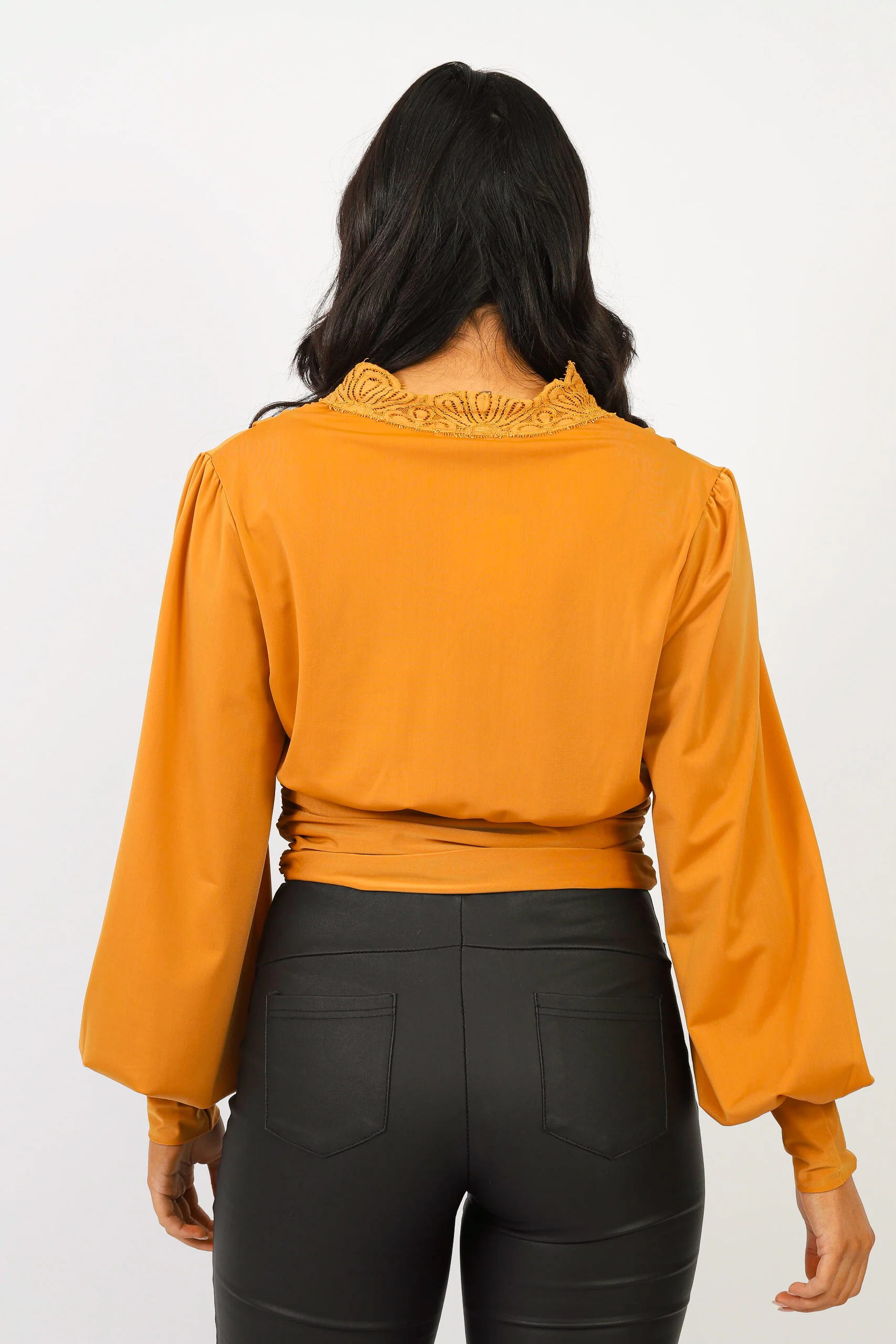 Leyana Lace Trim Top - Image 15