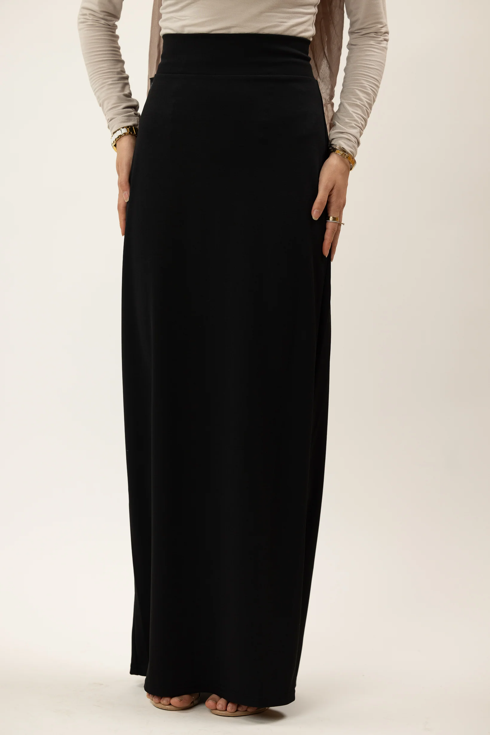 Lightweight Ponti Skirt - Image 5