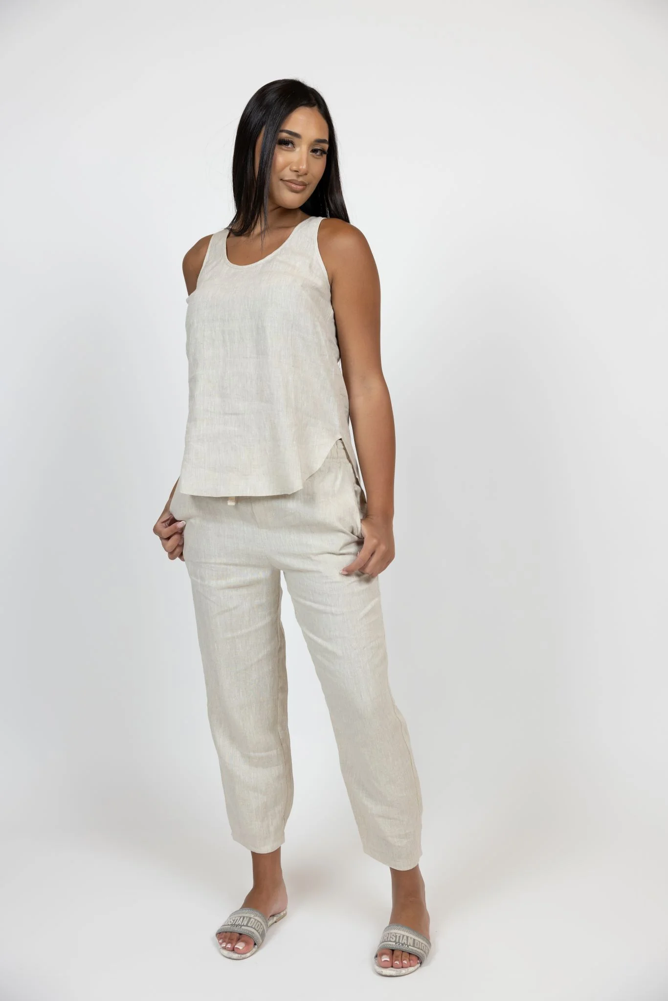 Linen Chino Pants - Image 2