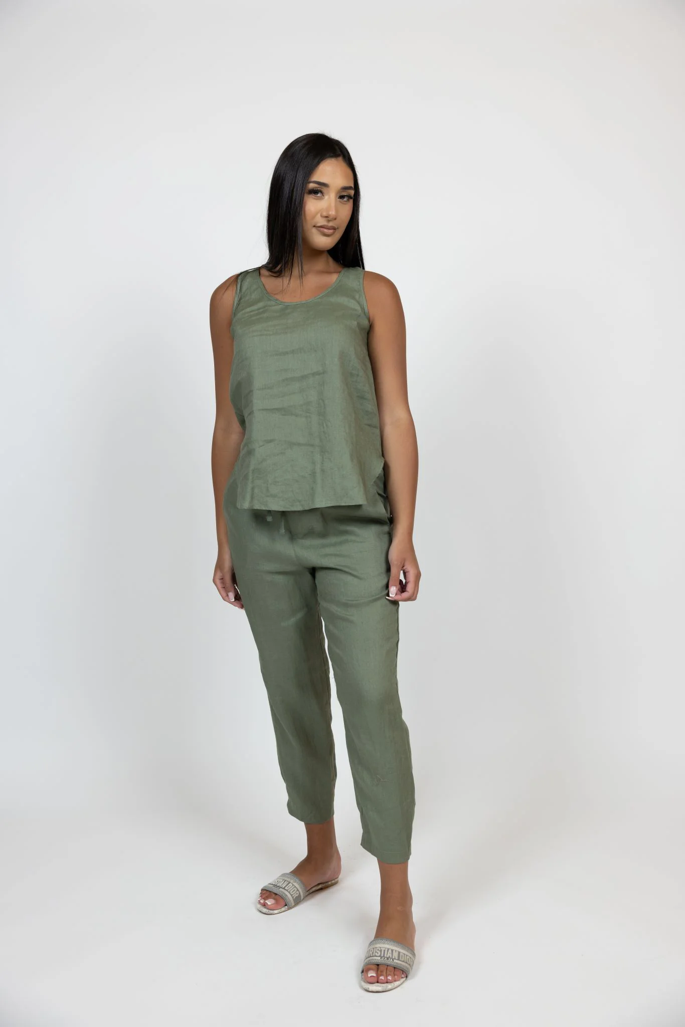 Linen Chino Pants - Image 8