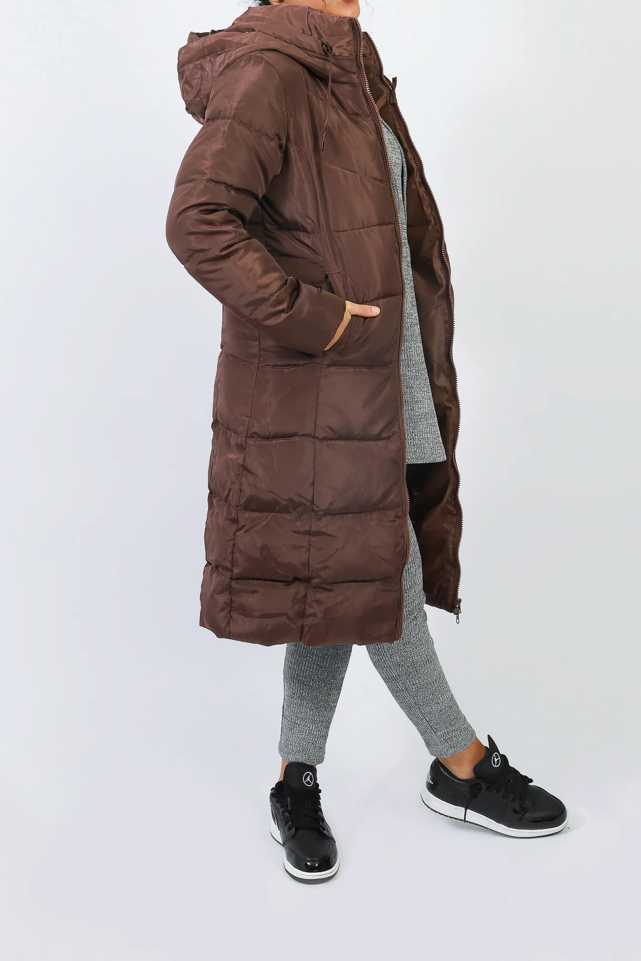 Long Puffy Jacket - Image 19