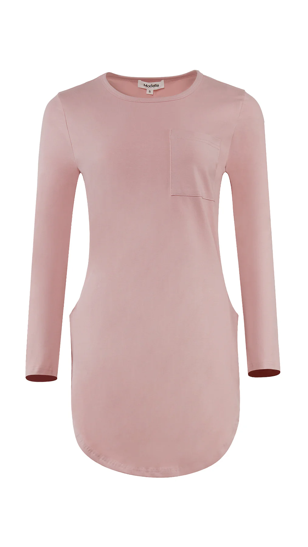 Loop Pocket Long Sleeve Top - Light Shades - Image 6