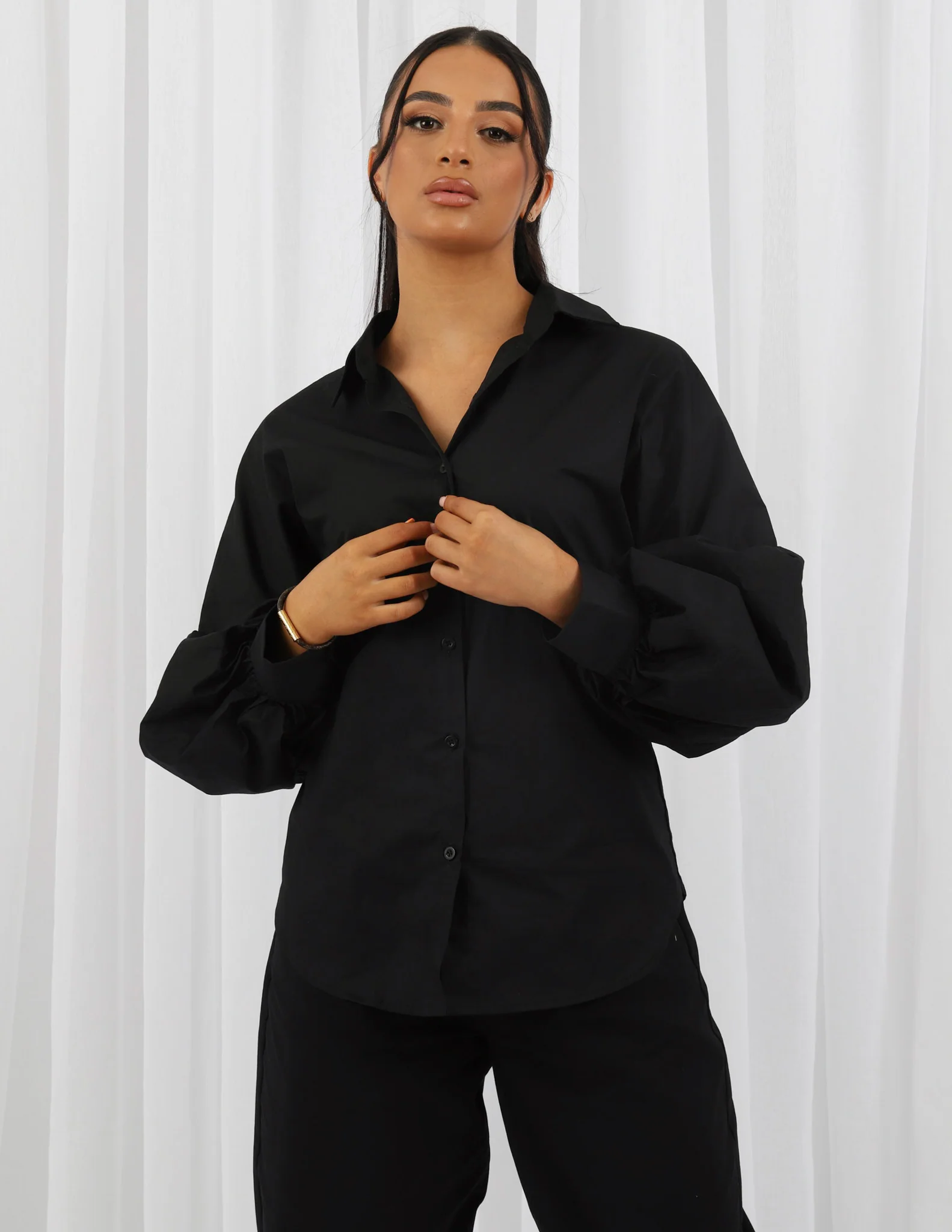 Luna Puff Sleeve Shirt - Image 12