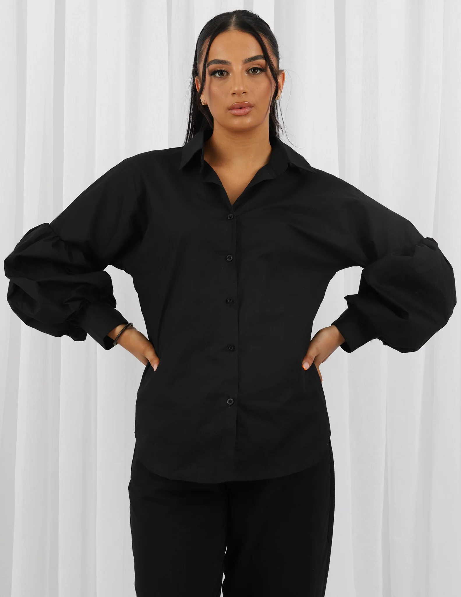 Luna Puff Sleeve Shirt - Image 13