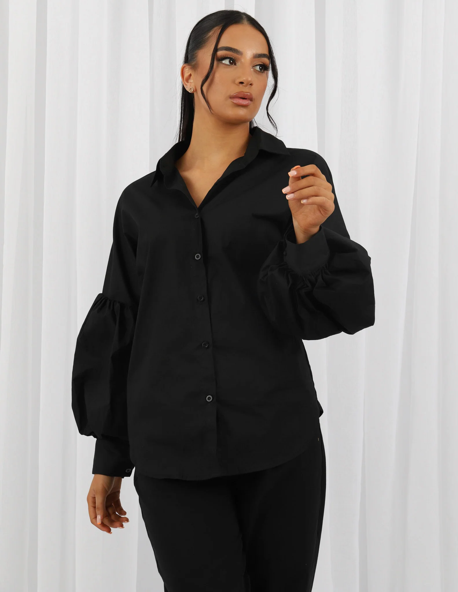 Luna Puff Sleeve Shirt - Image 14