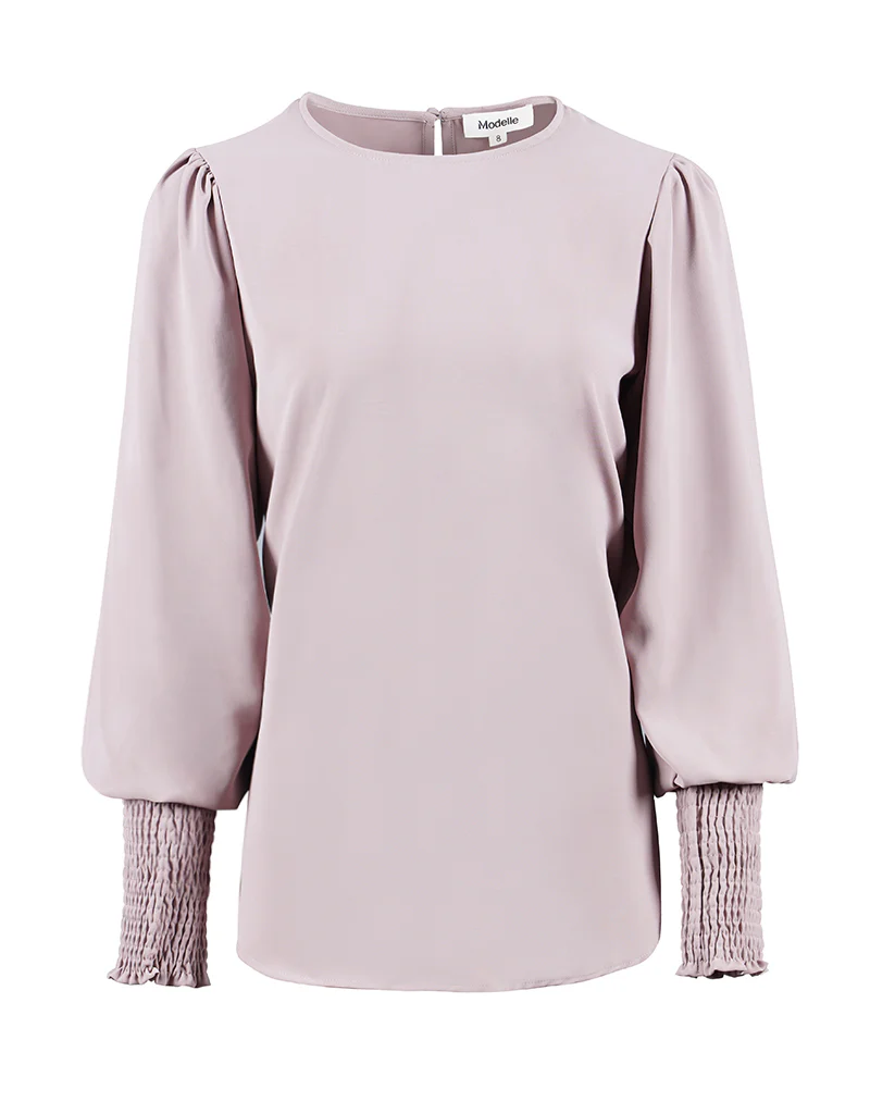 Lustrous Roojed Sleeve Blouse - Image 18
