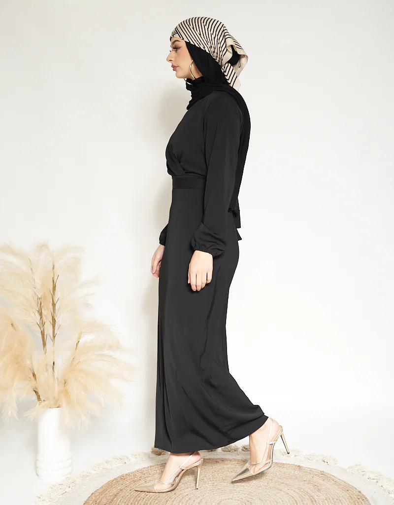 Lustrous Wrap Dress - Image 14