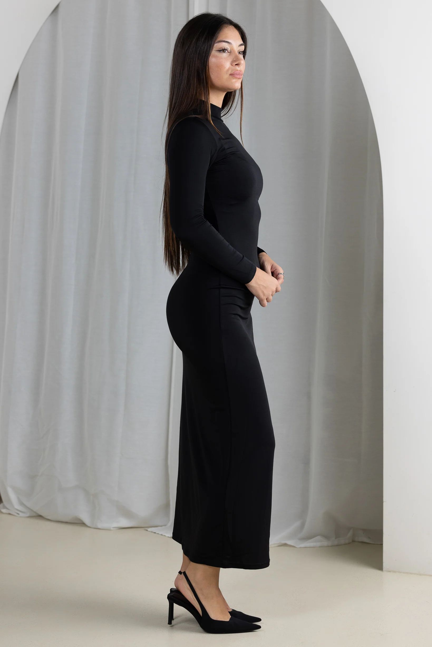 Luxe Lycra Body Dress - Image 2