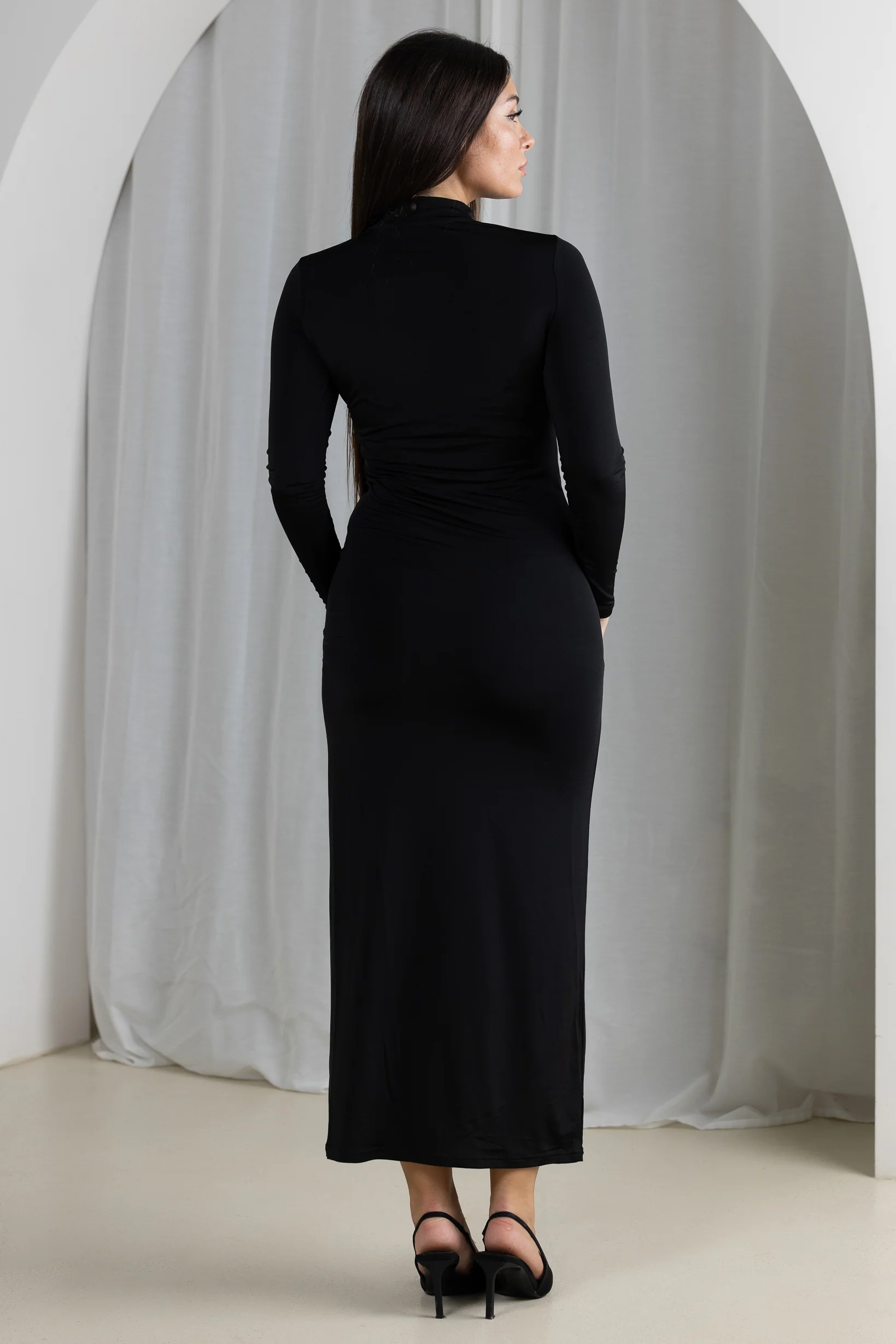 Luxe Lycra Body Dress - Image 4