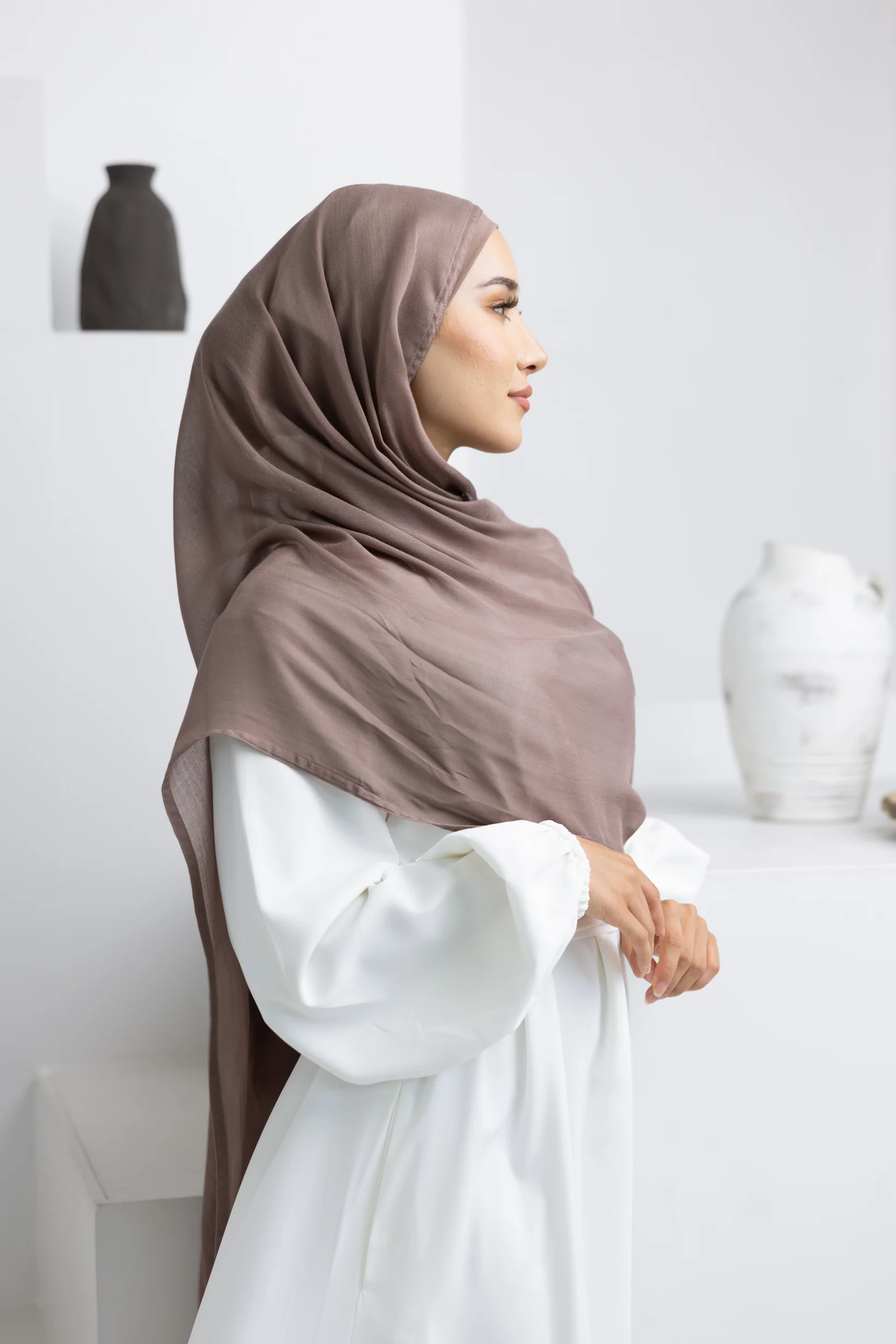 Luxe Modal 2pc Set - Shades of Dark Nude - Image 8