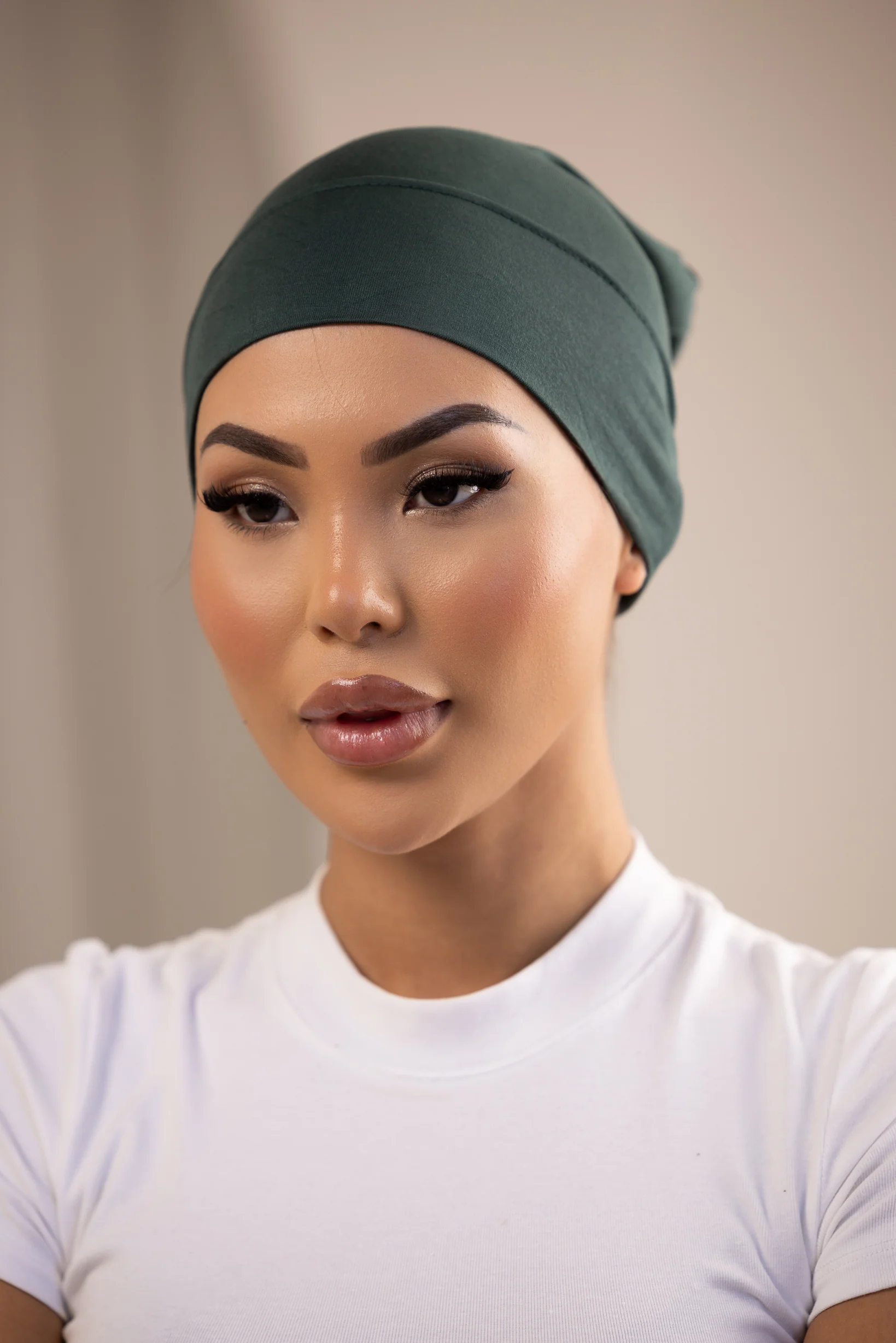 Luxury Jersey Closed Cap - Dark Shades - Image 2