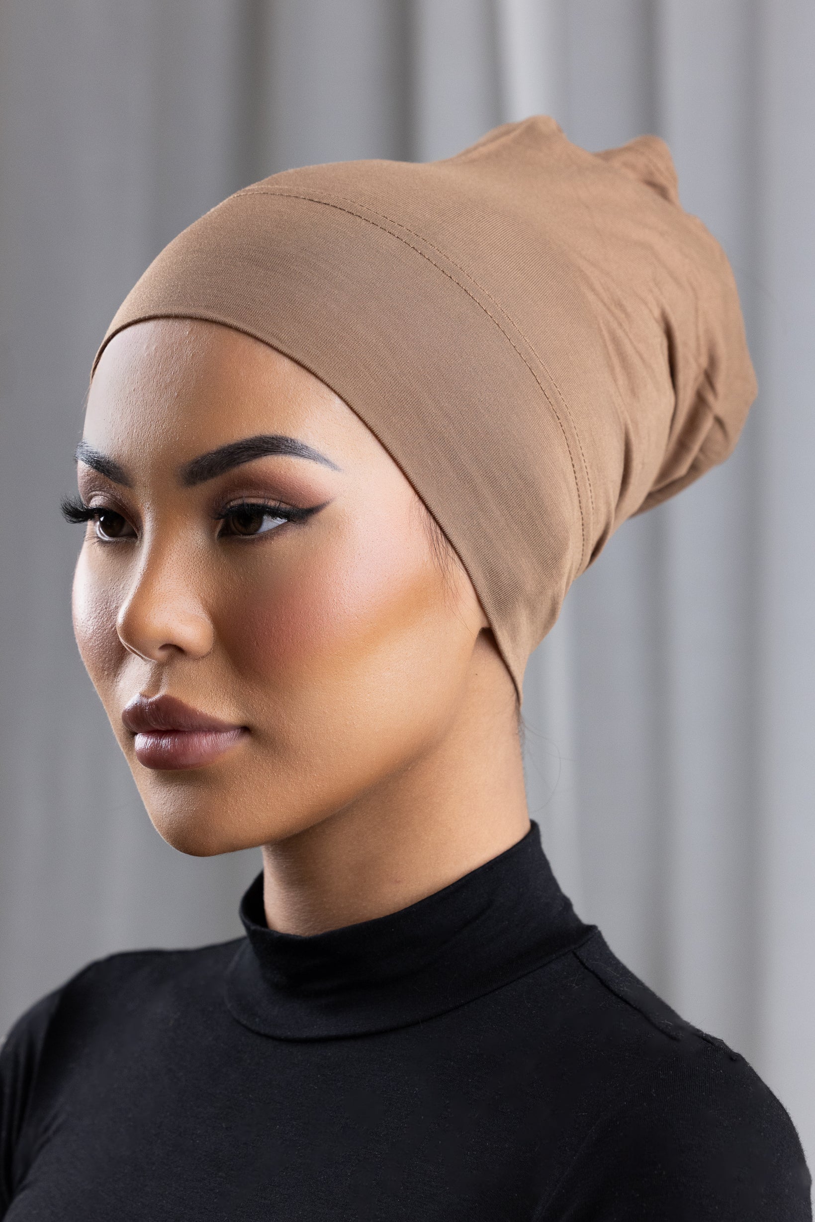 Luxury Jersey Open Cap - Shades of Nude - Image 2