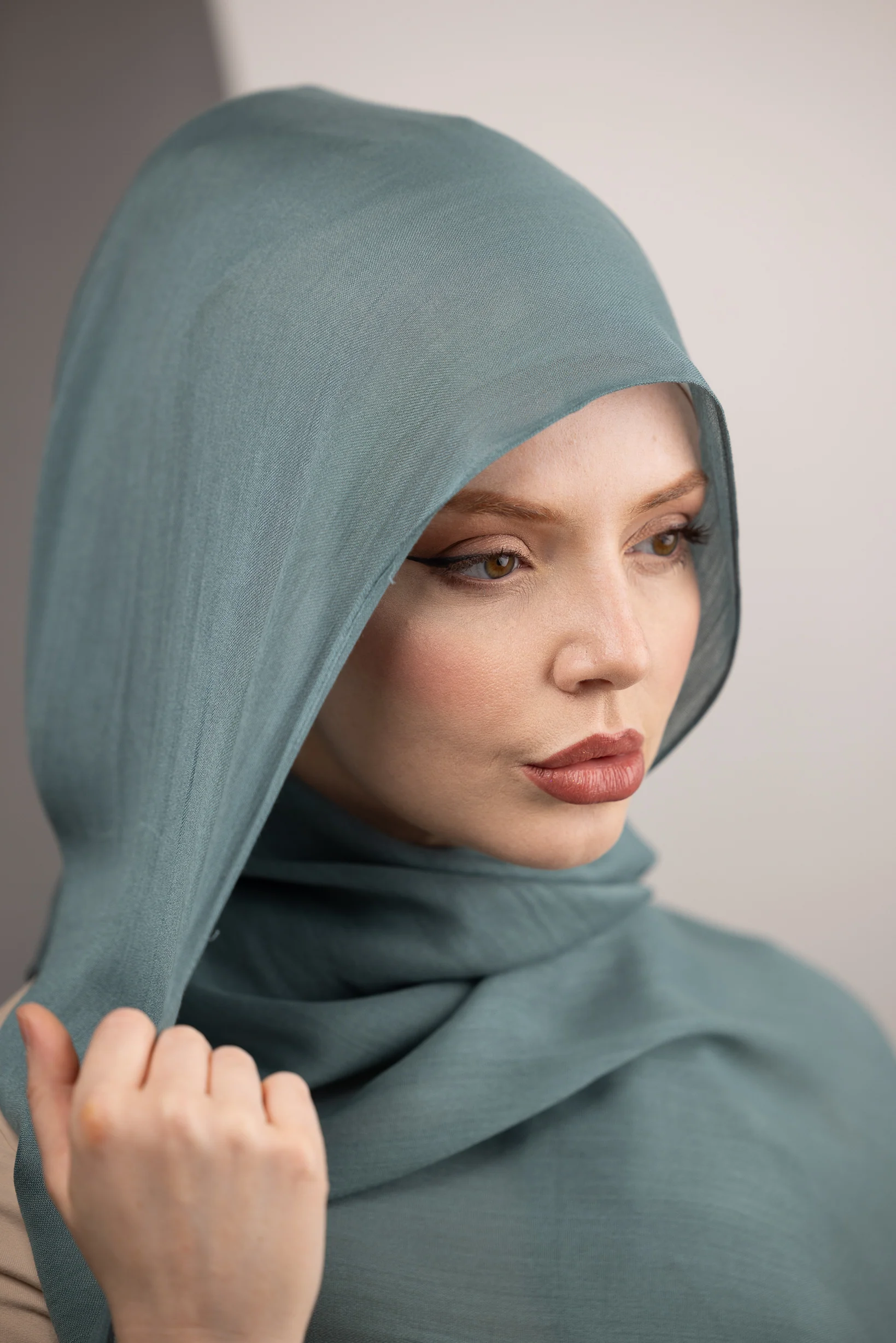 Luxury Modal Shawl - Dark Shades - Image 4