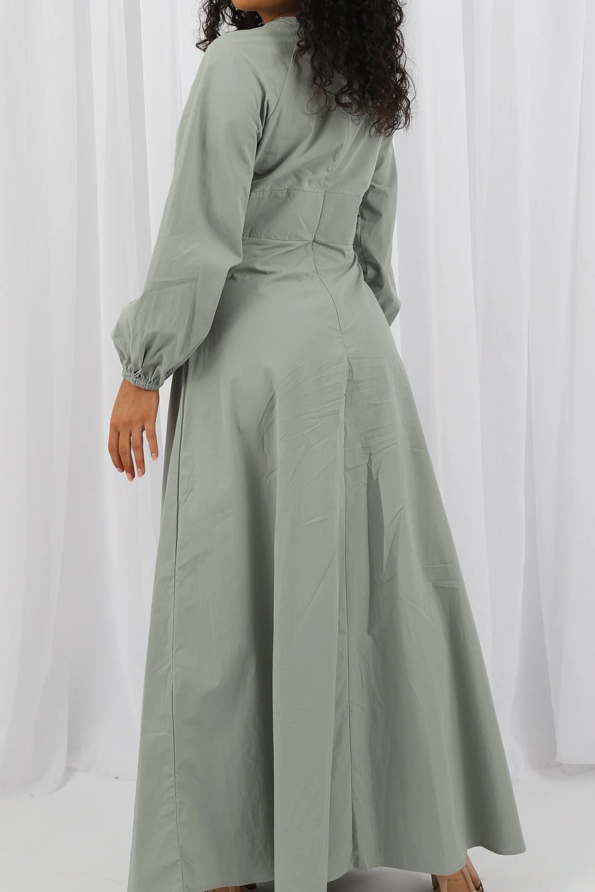 Lydia Cross Front Maxi Dress - Image 11