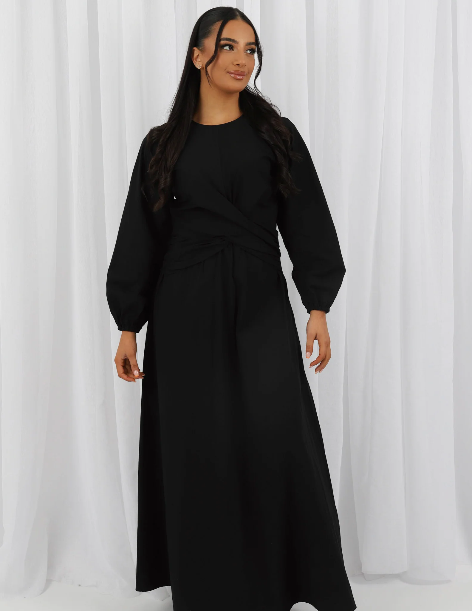 Lydia Cross Front Maxi Dress - Image 13